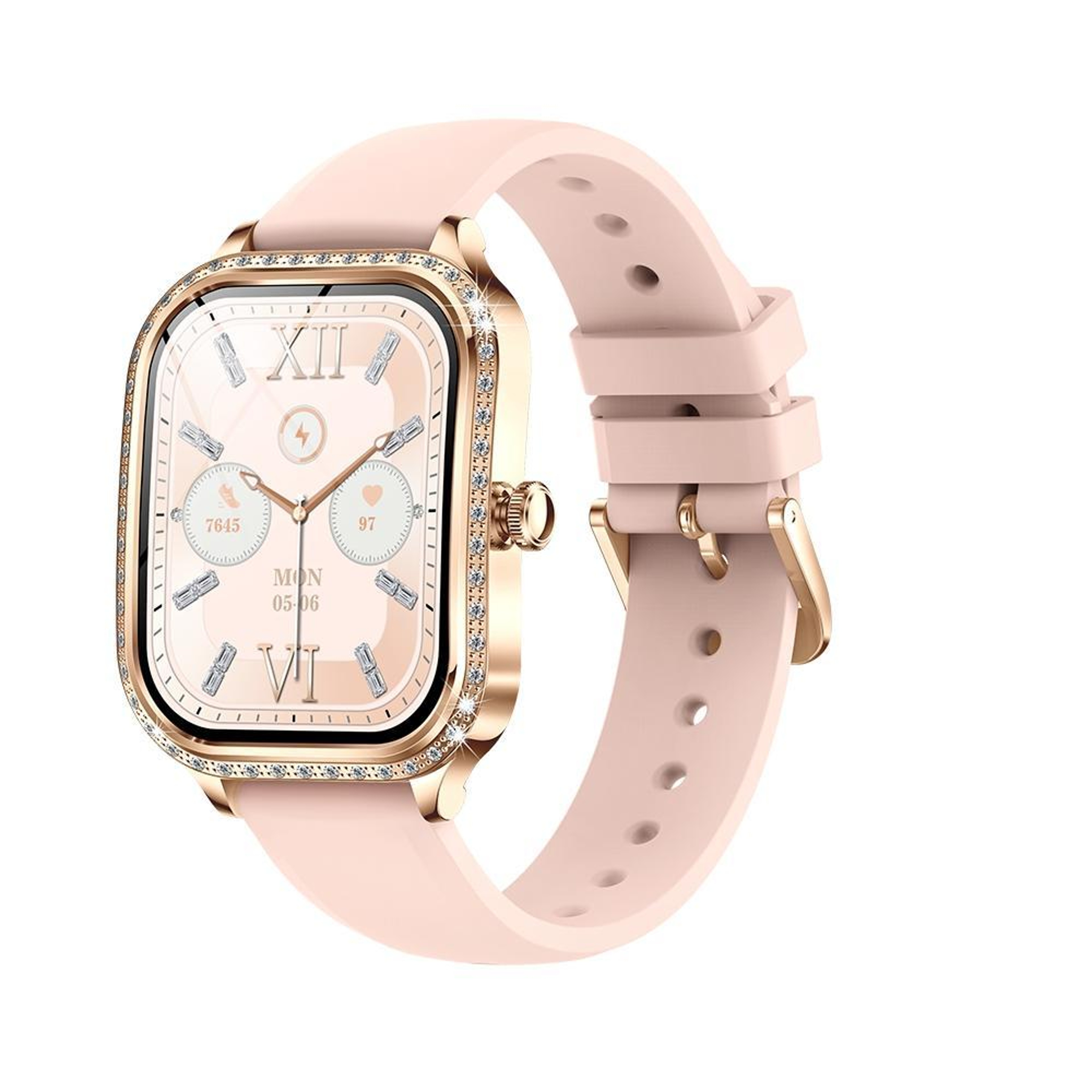 QS01 175 Inch Smart Watch With Bluetooth Calling Heart Rate Monitor Fitness Tracker 6