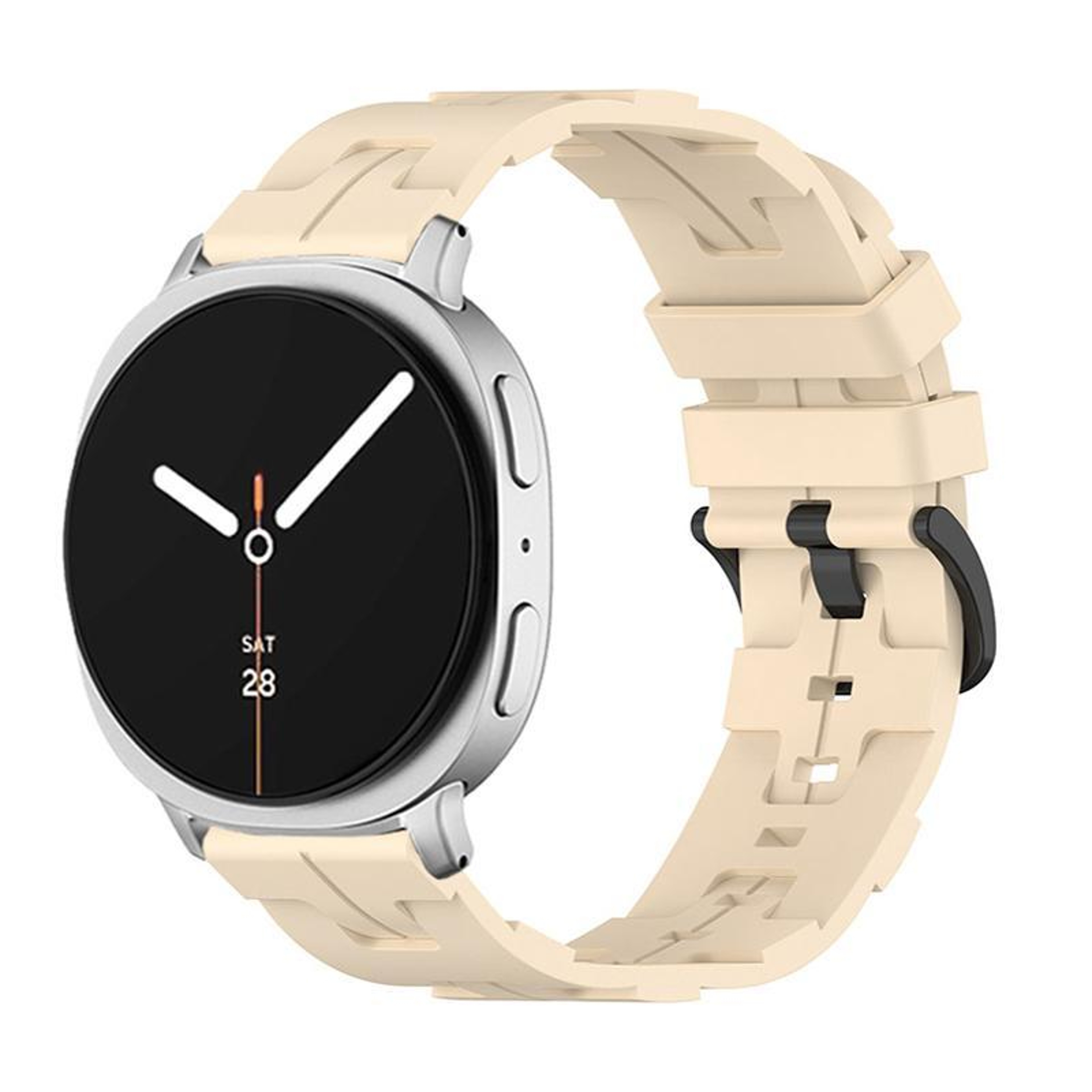 Samsung Galaxy Watch8 Classic Silicone Watch Band Adjustable Sport Watch Strap 1