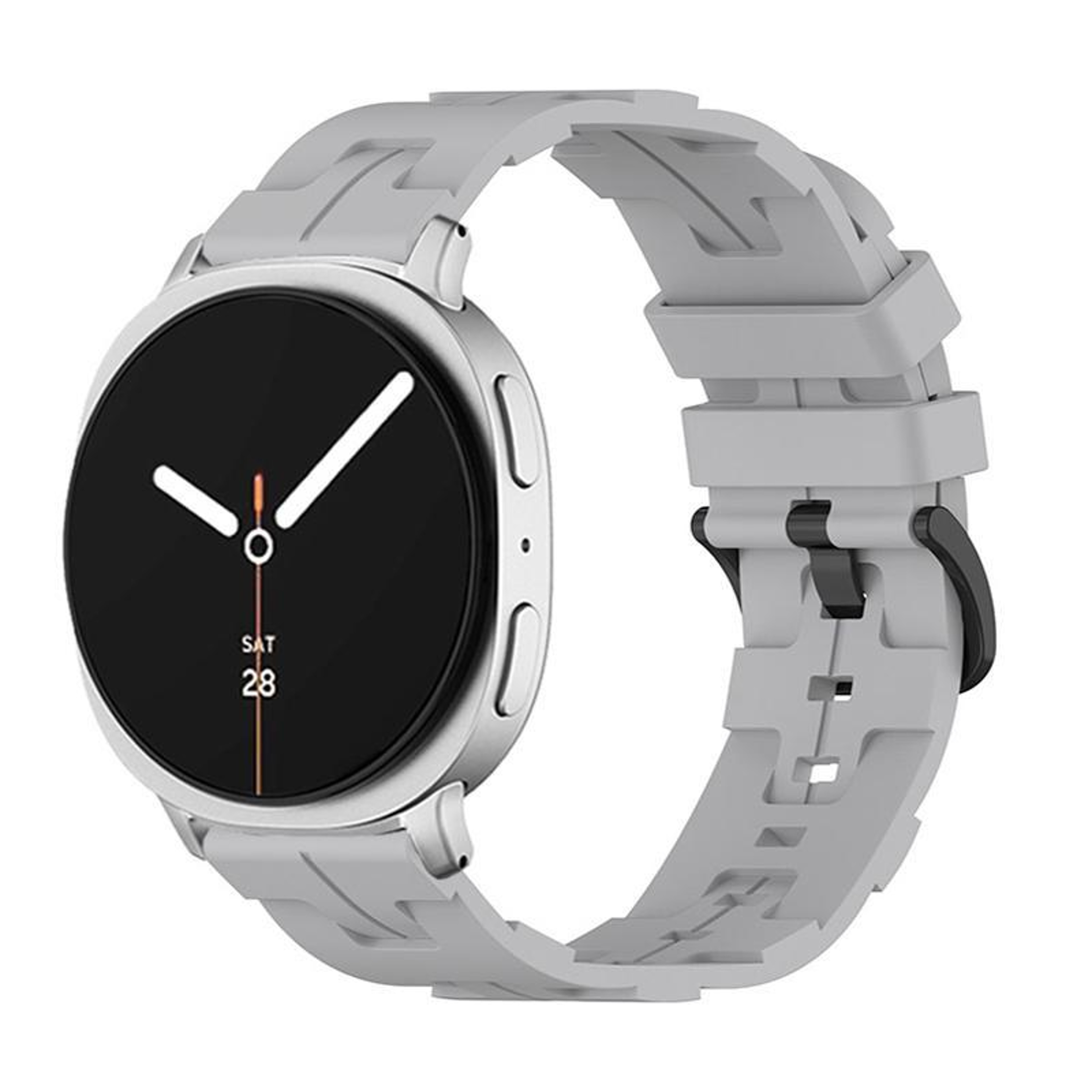 Samsung Galaxy Watch8 Classic Silicone Watch Band Adjustable Sport Watch Strap 10