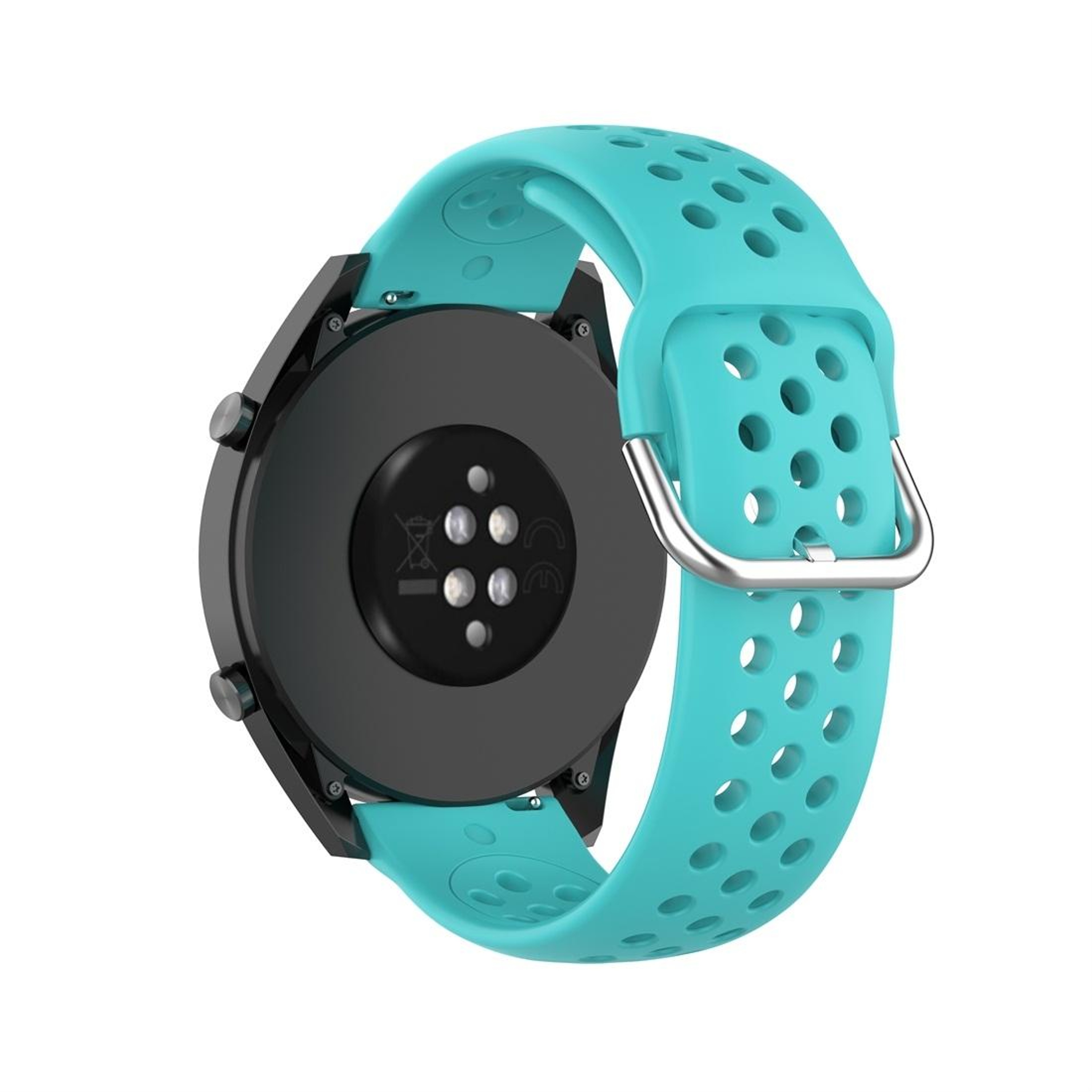 Huawei Watch GT GT2 22mm Sport Watch Band Soft Silicone Watch Strap With Secure Clasp 5