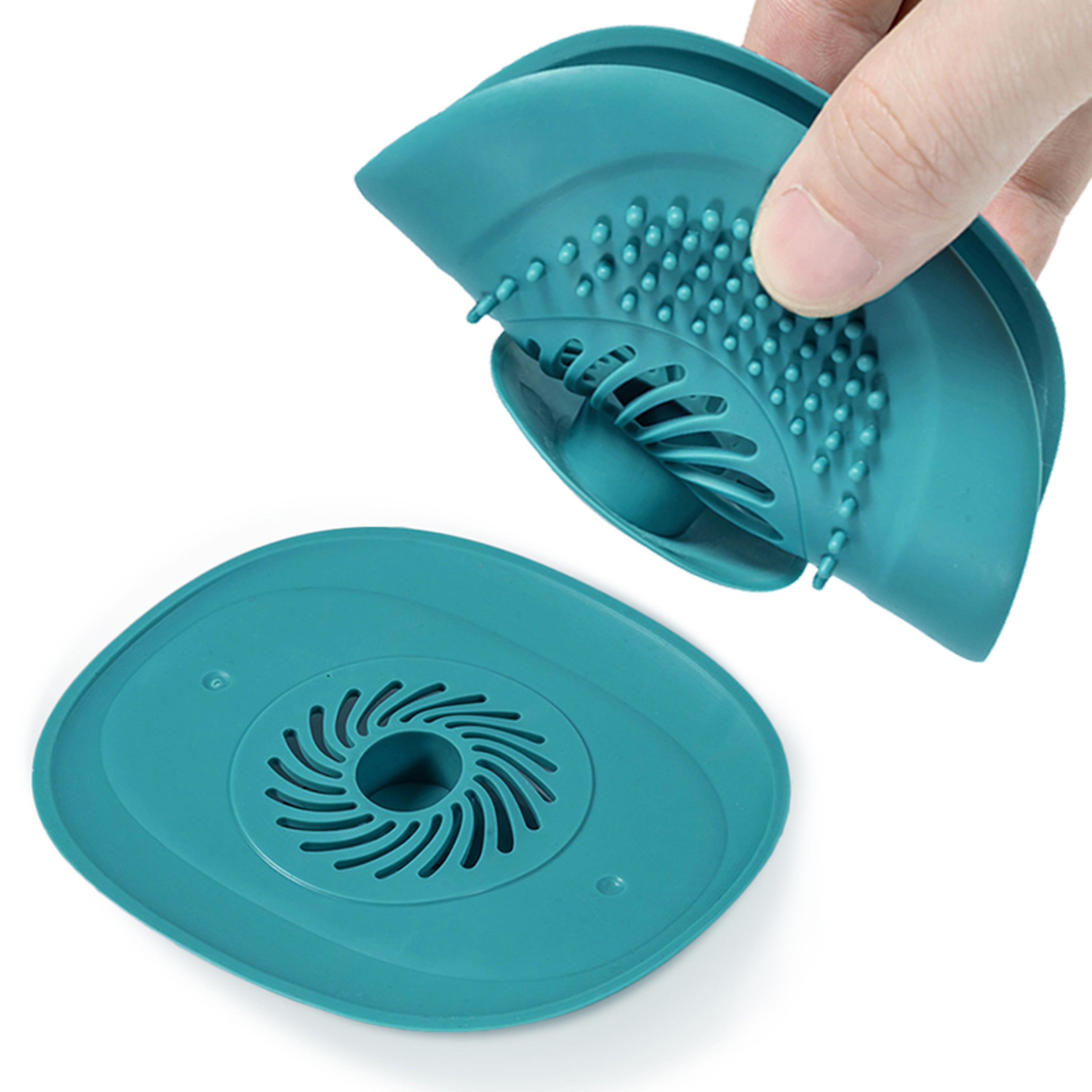 Shower Floor Drain Cover Bathroom Hair Catcher Stopper Filter Anticlogging Drain Strainer Kitchen S 4