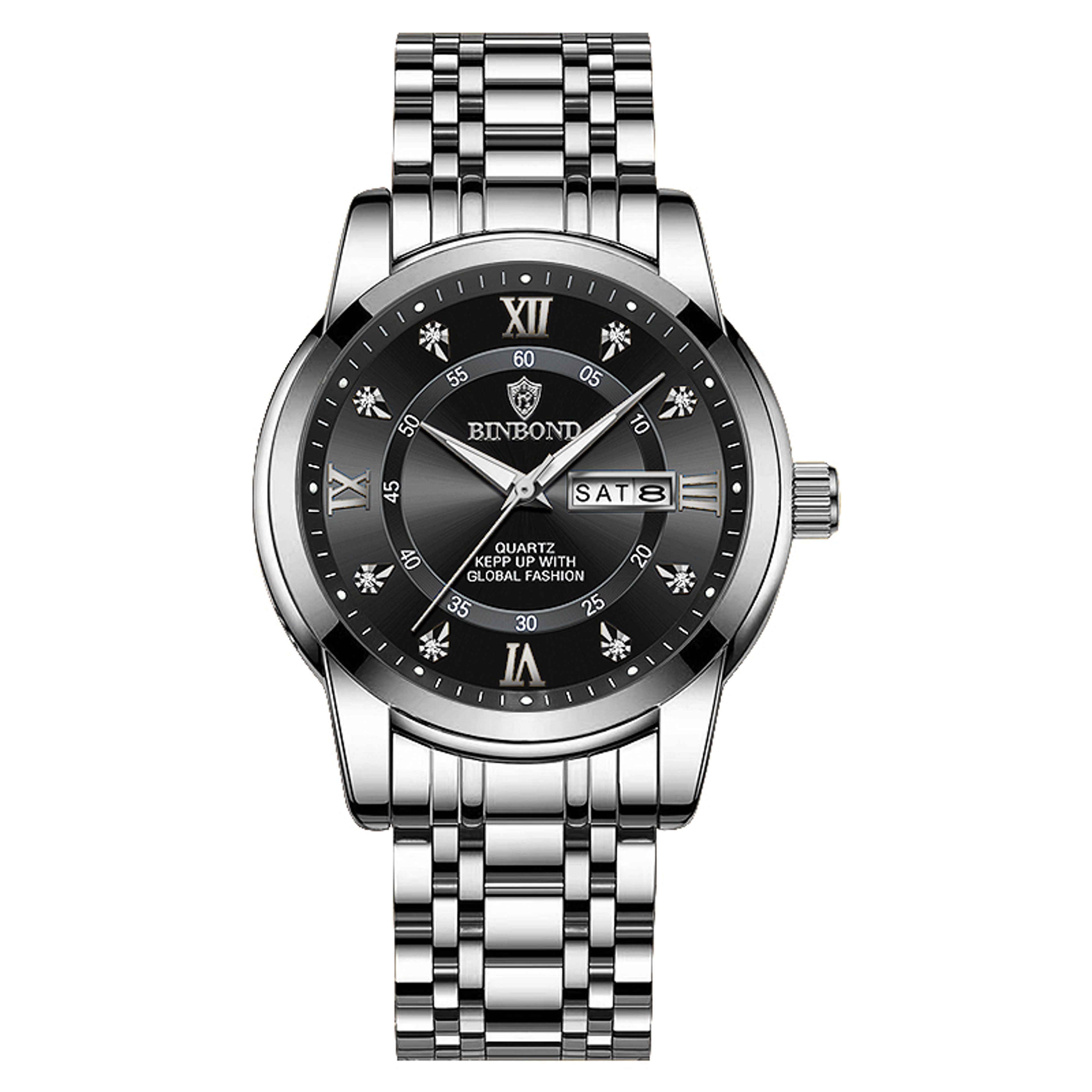Men Waterproof Luxury Diver Watch, Quartz Wristwatch, Sport Date Clock Top Brand Fashion Watch – view 7