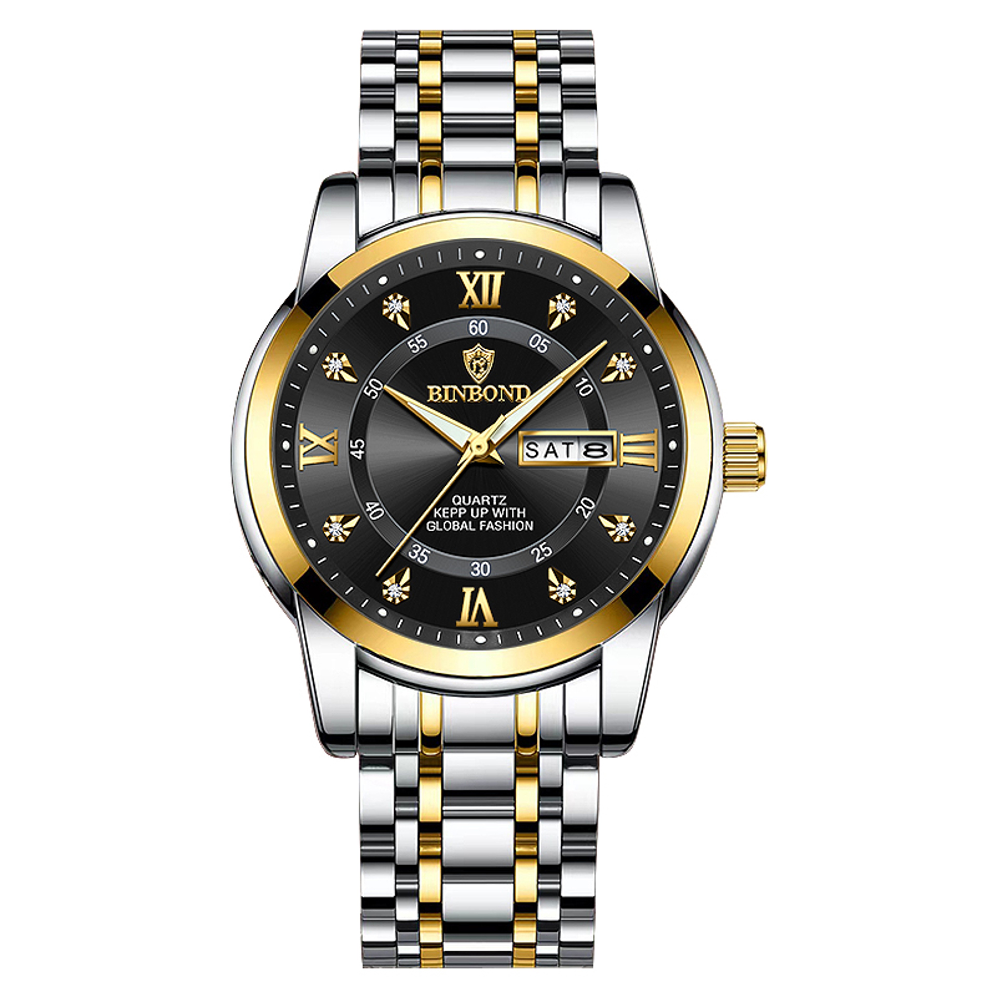 Men Waterproof Luxury Diver Watch, Quartz Wristwatch, Sport Date Clock Top Brand Fashion Watch – view 9