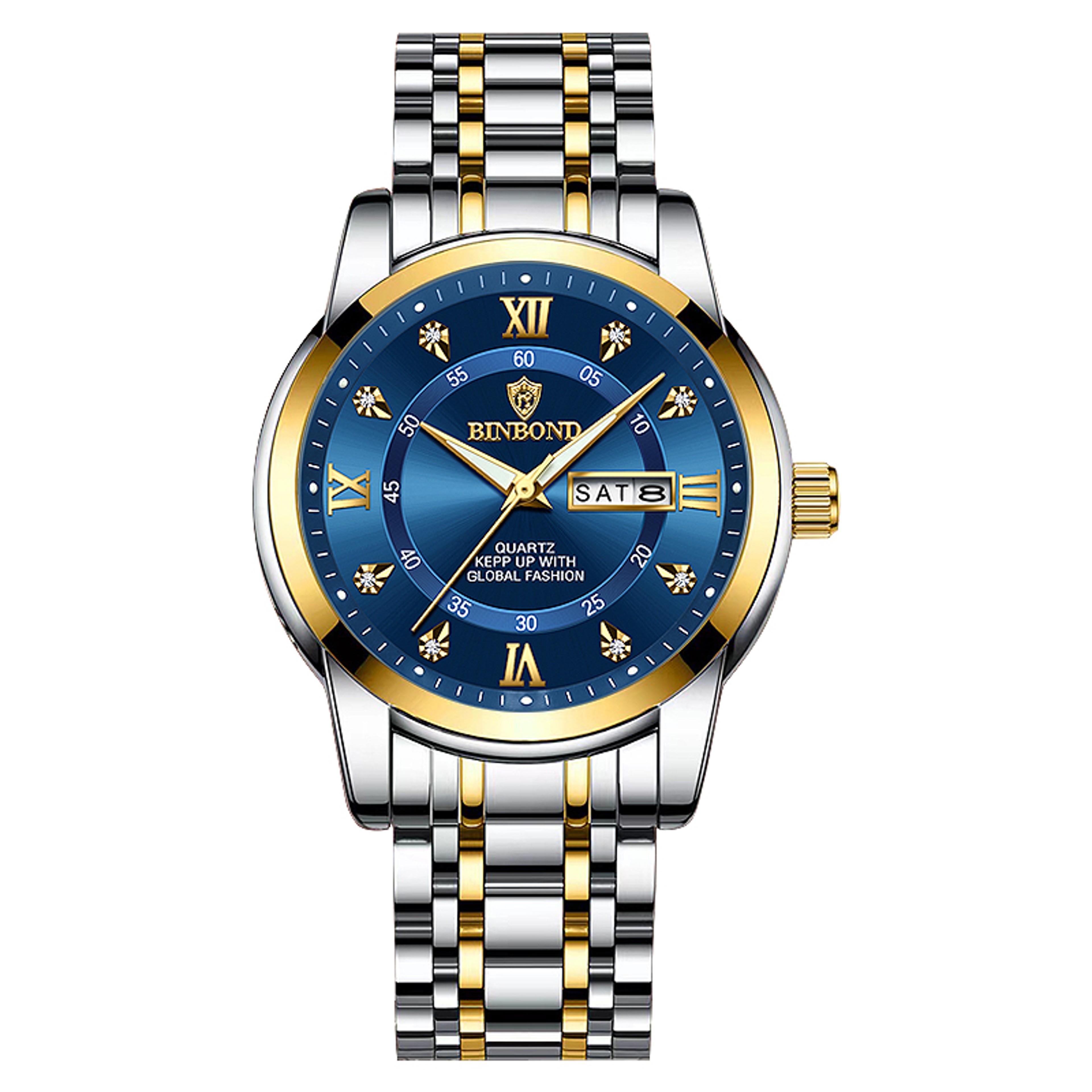 Men Waterproof Luxury Diver Watch, Quartz Wristwatch, Sport Date Clock Top Brand Fashion Watch – view 12