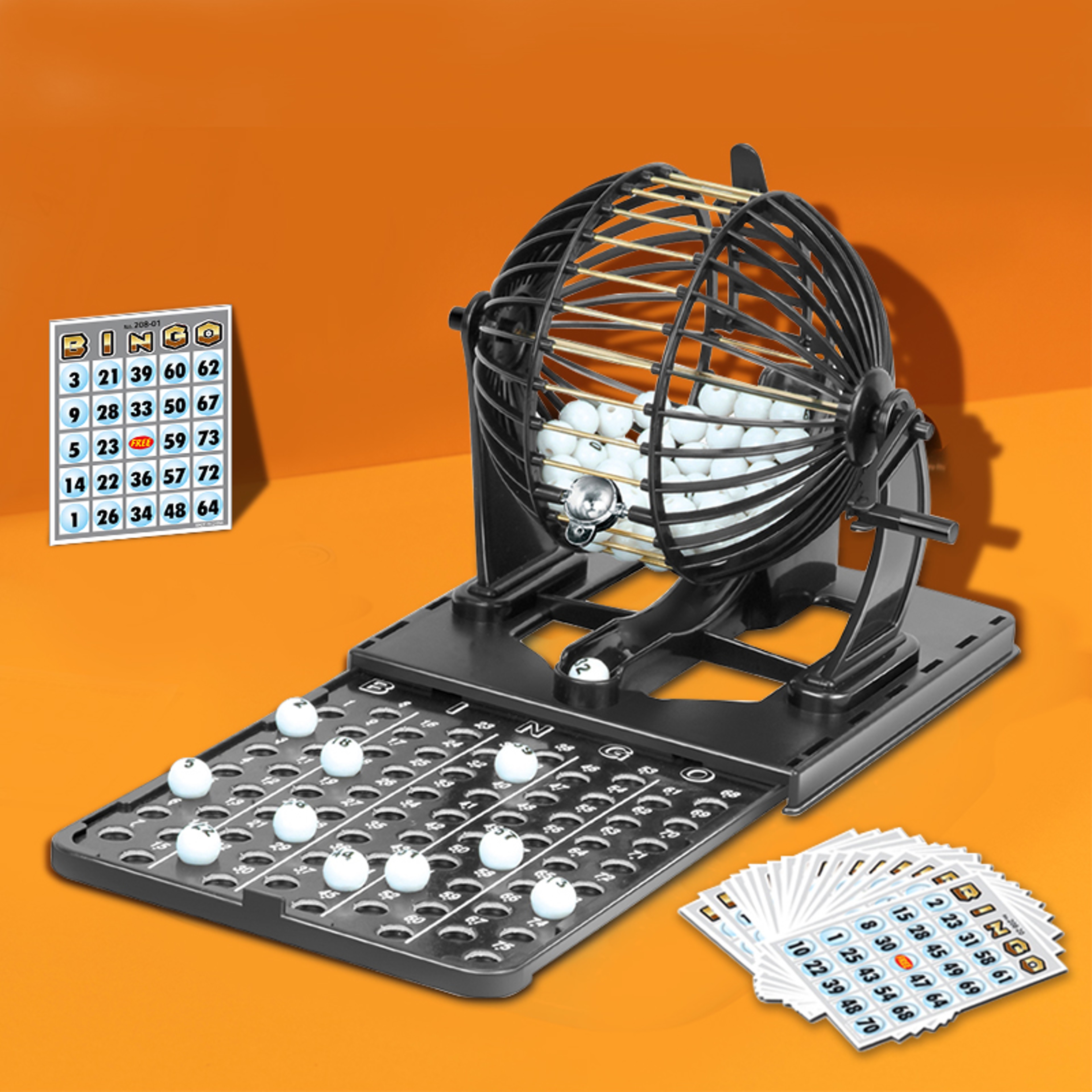 Lottery Bingo Game Cage Sweepstakes Tabletop Board Game For Large Parties 3