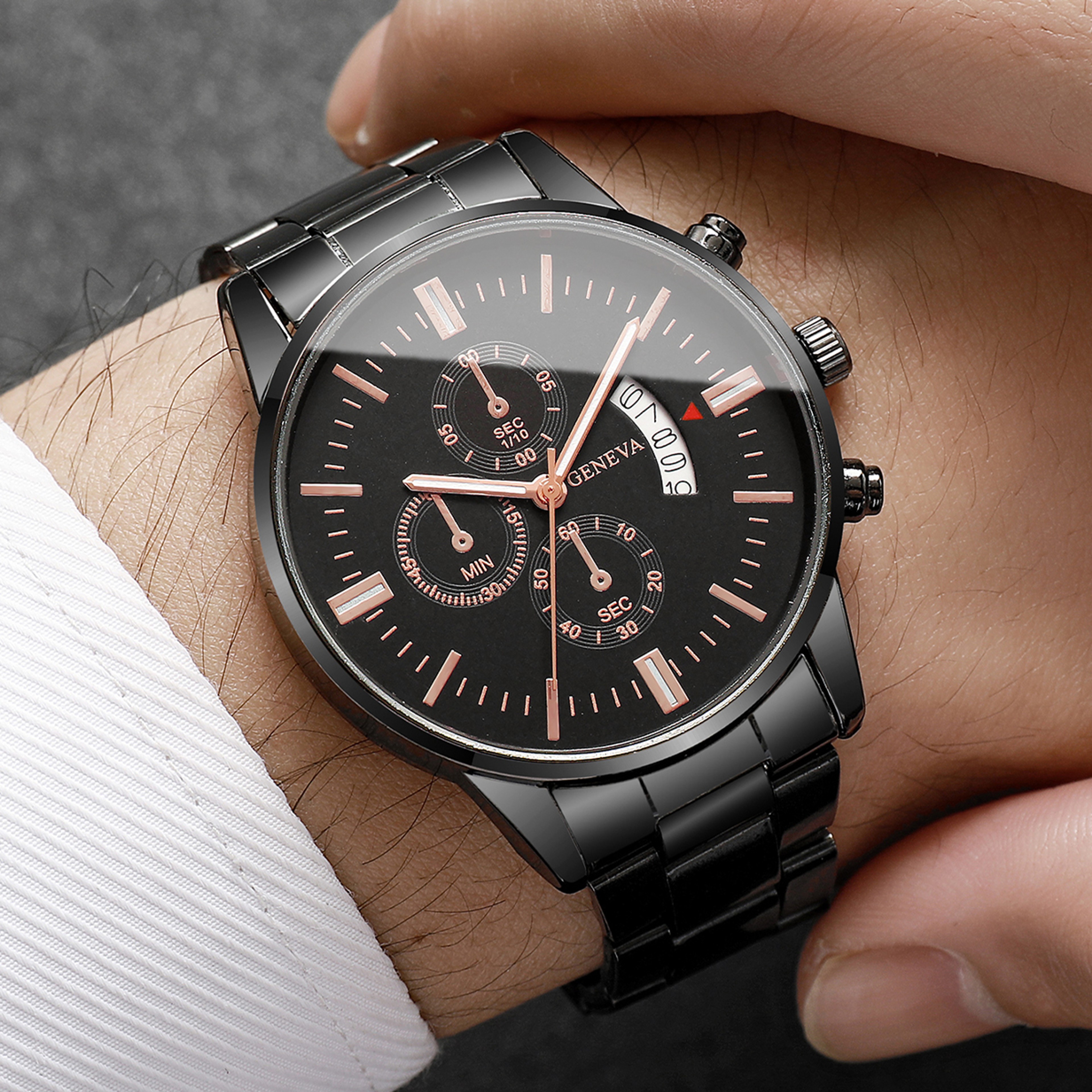 Luxury Calendar Quartz Watch for Man, Fashion Men Business Watches, Clock Relogio Masculino – view 5