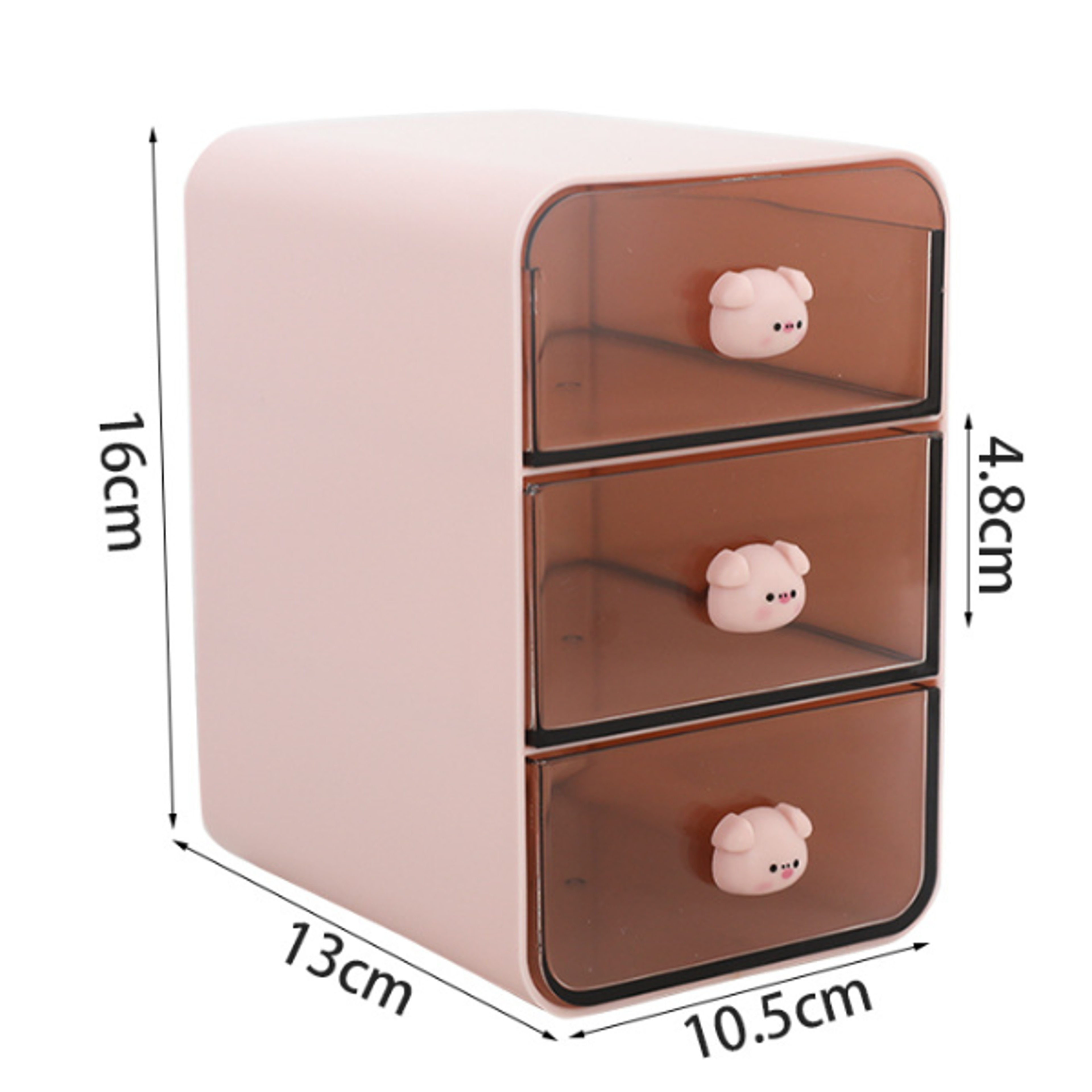 Cosmetics and Stationery Small Drawer Storage Box Desktop Desk Organizer Small Sundries Rack for D