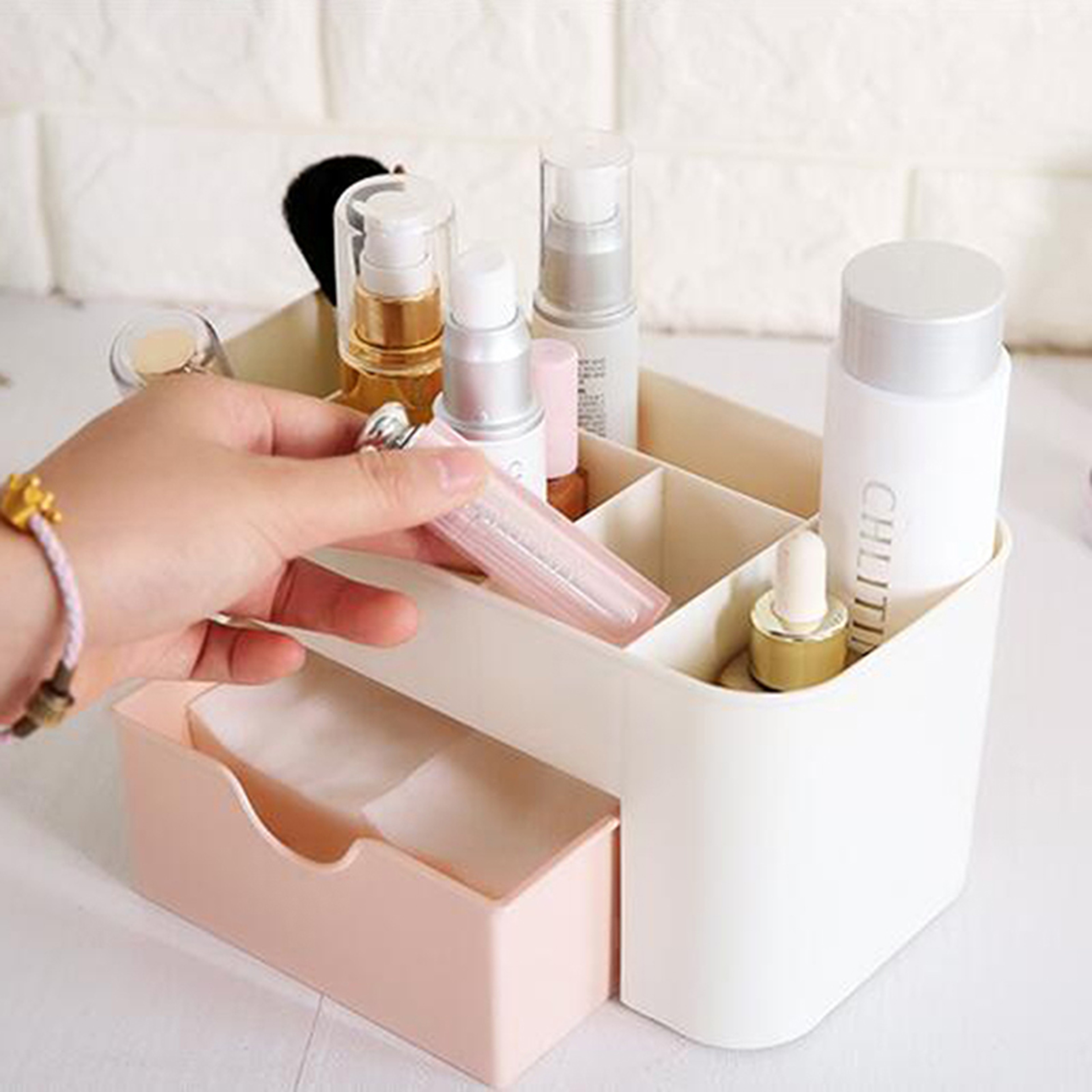 Cotton Swab Storage Box, Nail Storage Box Container, Desktop Accessories Cleaning Tools Organizer – view 8