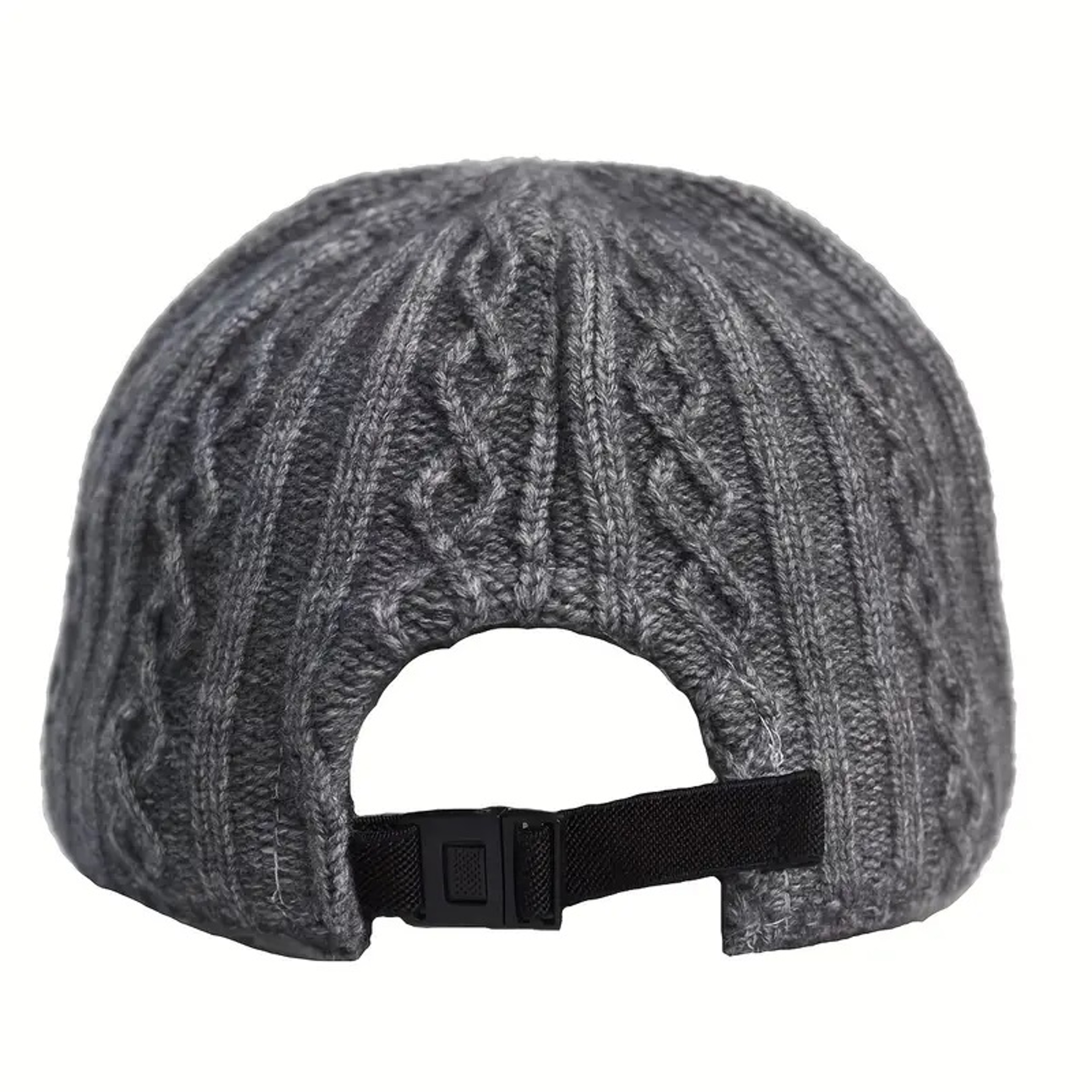 Autumn/Winter Fashion Peaked Hat, Trendy Knitted Baseball Cap For Men And Women, Versatile and Warm Headwear – view 2