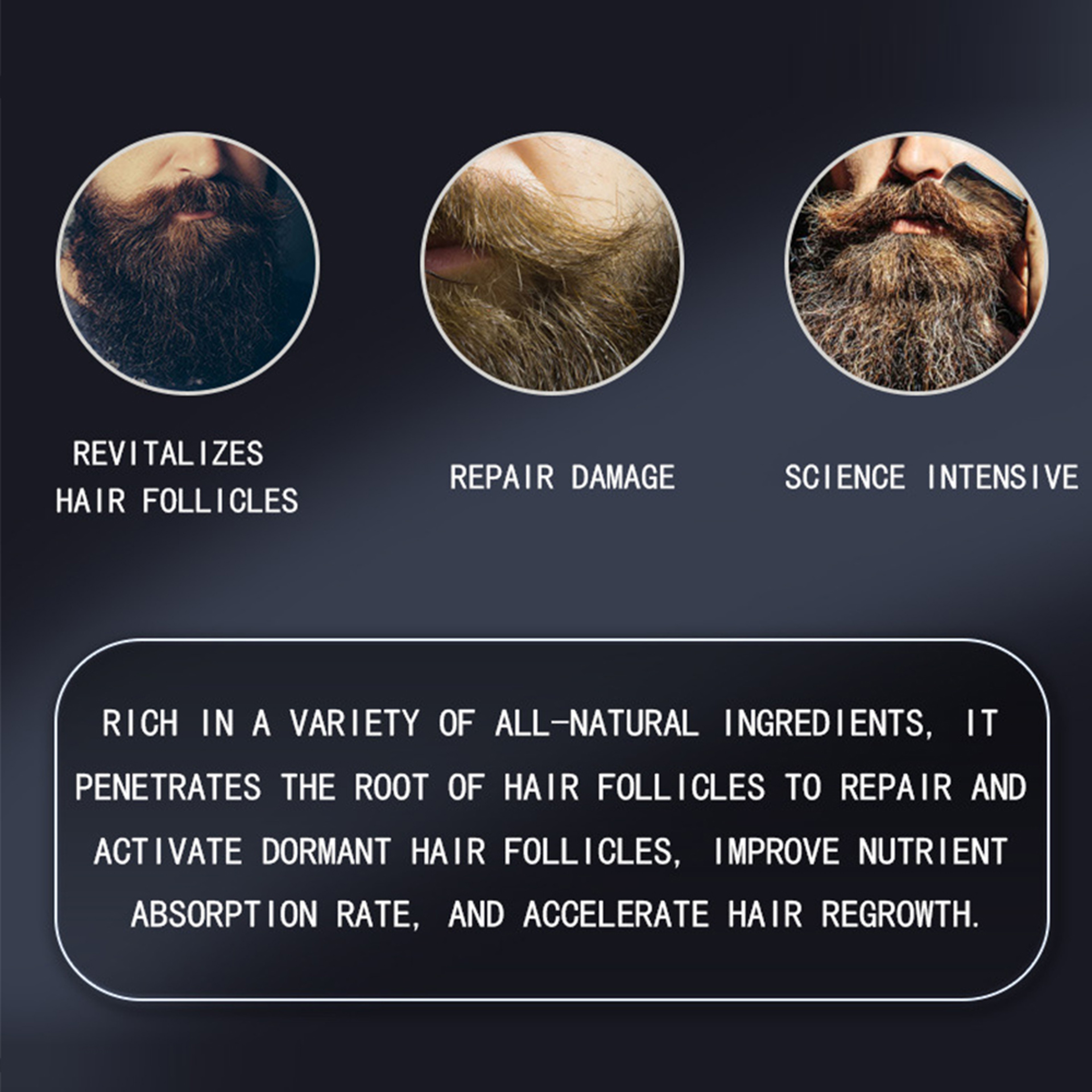 Beard Care Wax for Men, Moisturizing Mustache Cream, Facial Hair Thicking Balm – view 6