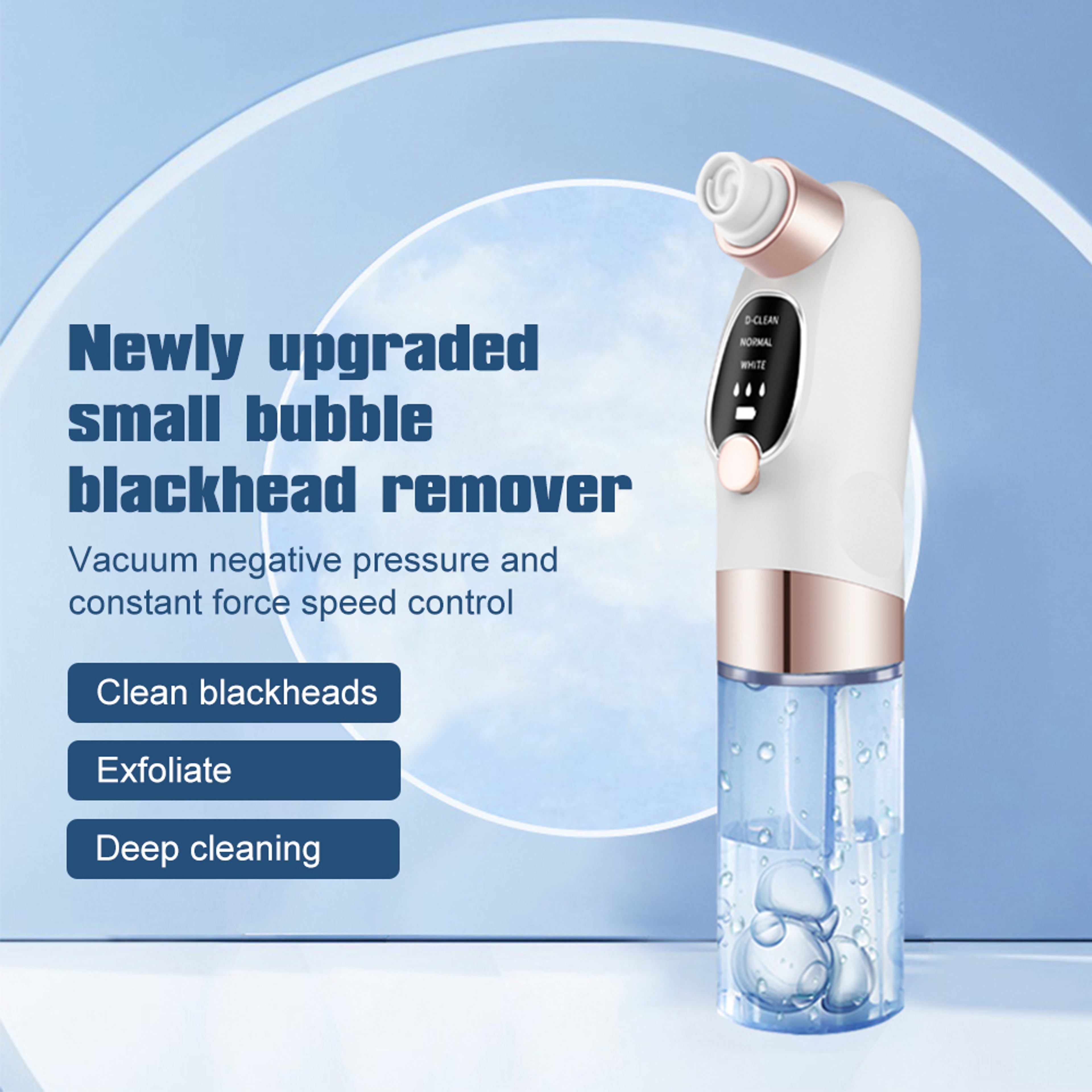 Electric Pimple Acne Blackhead Remover USB Rechargeable Face Cleaner Pore Vacuum Black Dot Removal 1