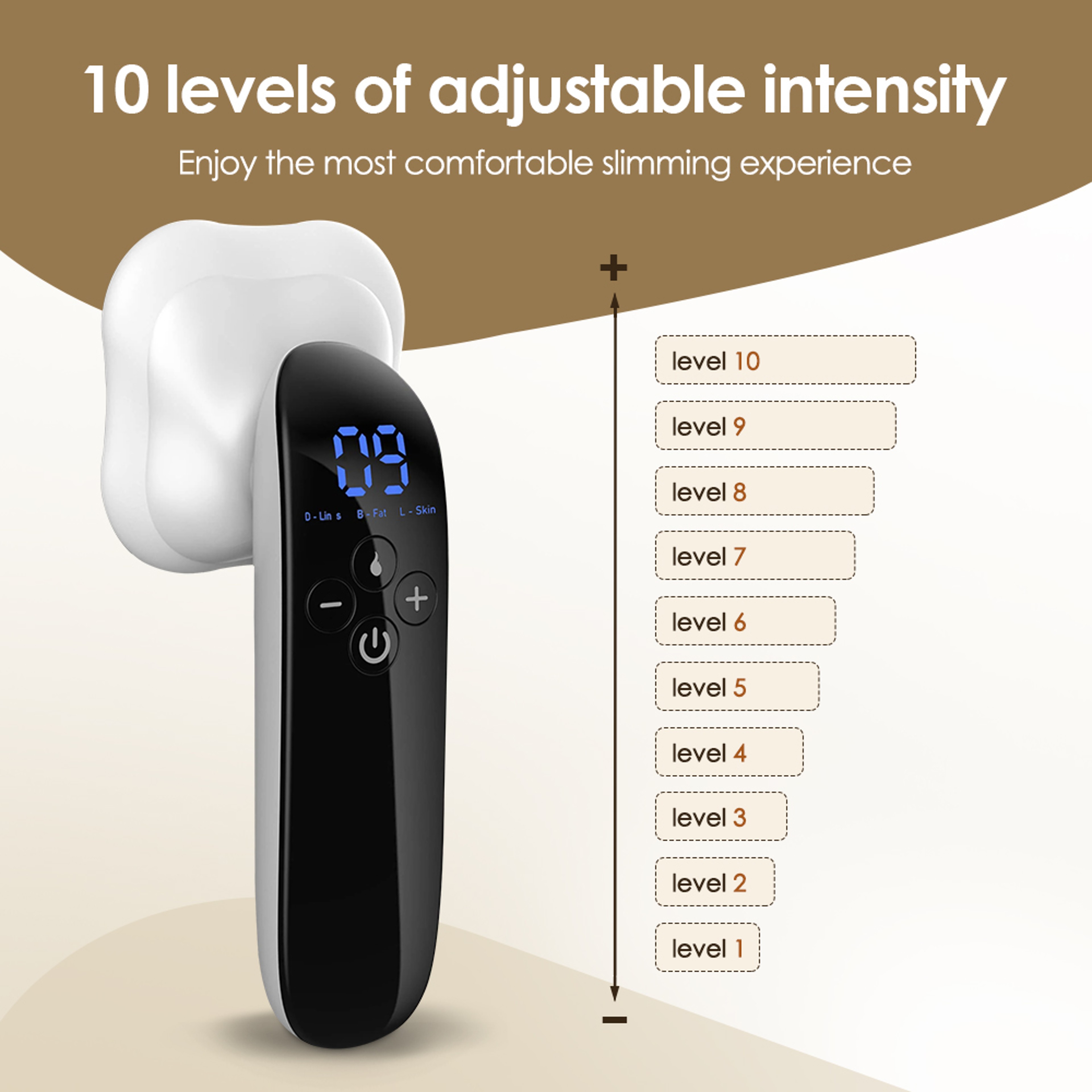 Body Shaping Tool LED Light Fat Burner Ultrasound Cavitation Massager 1