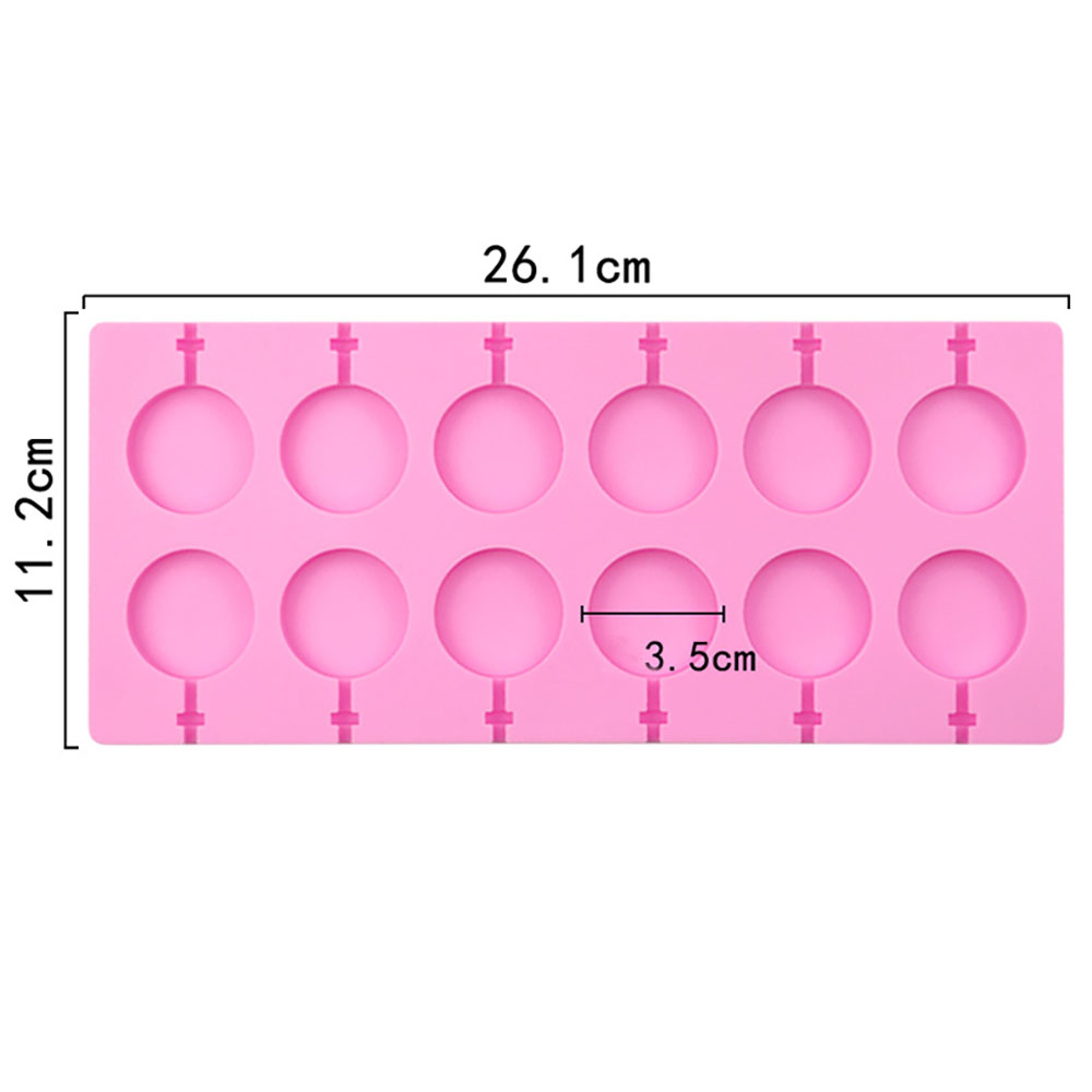 Silicone Molds DIY, Spherical Chocolate Mold, Round Lollipop Cake Mold Baking Tools by Silicone World – view 8
