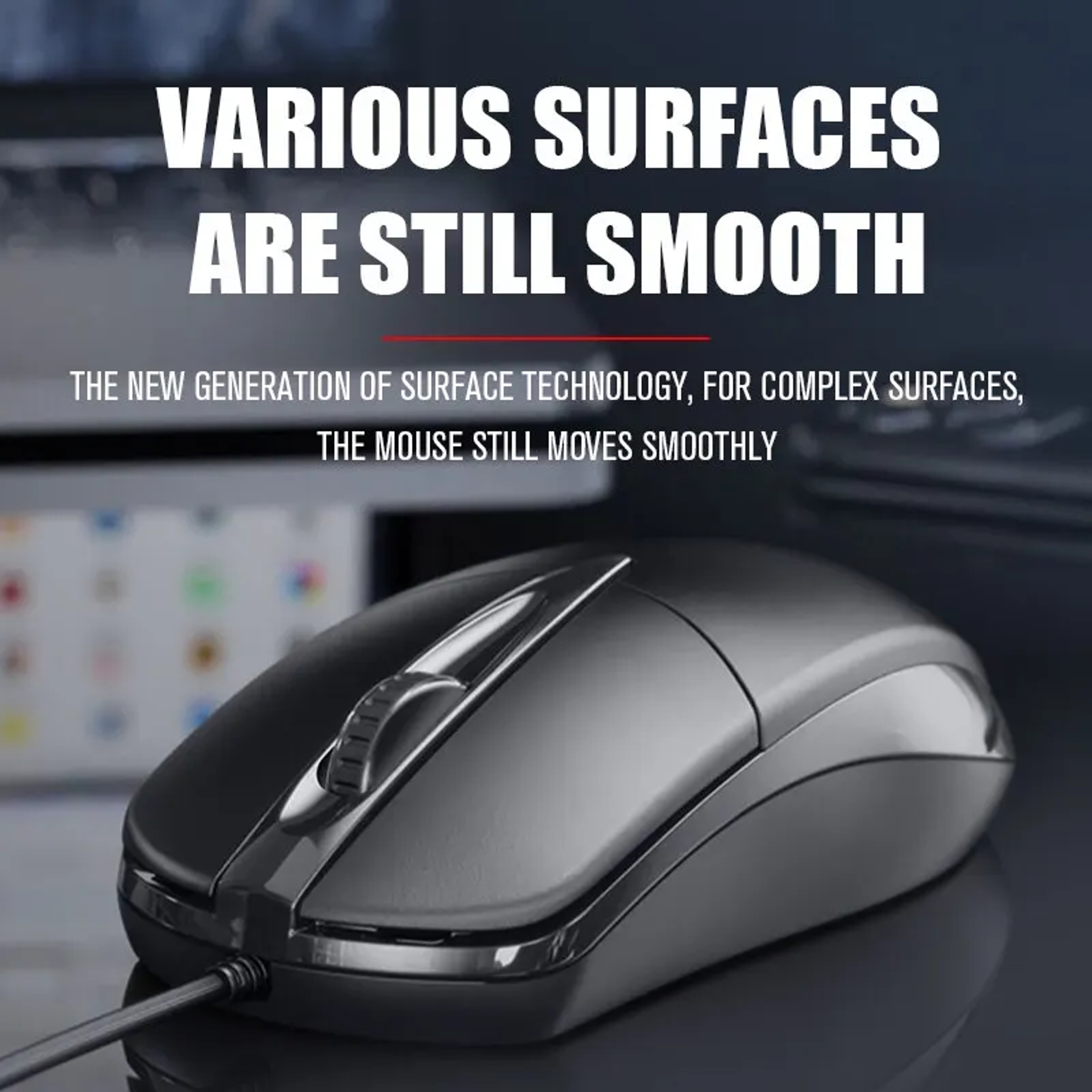 USB Wired Optical Mouse Gamer PC Laptop Mice Computer Mouse For Office  Home Use 1