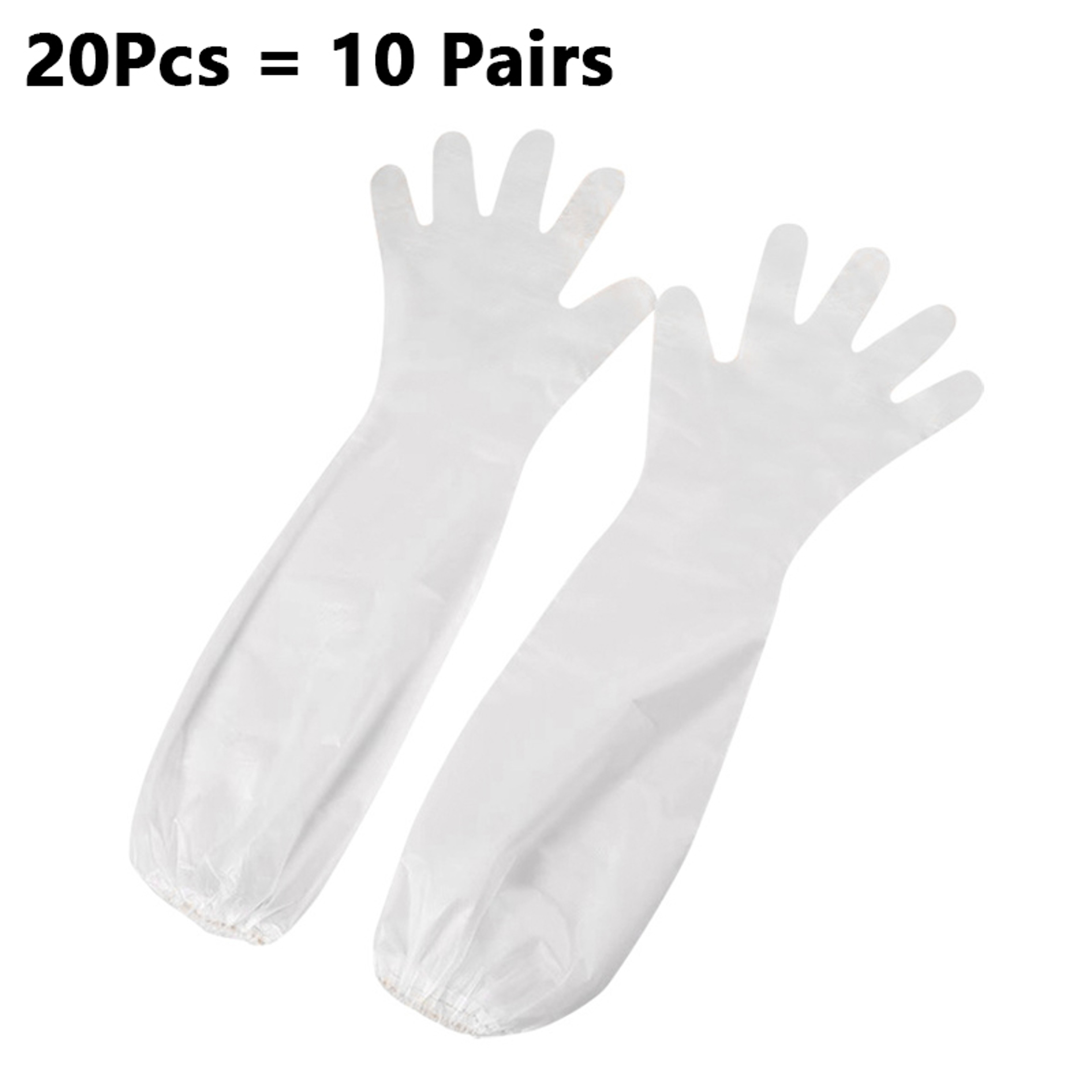 Food Grade Waterproof And OilResistant Gloves Disposable Extended Thickened Gloves For Dishwashing  7