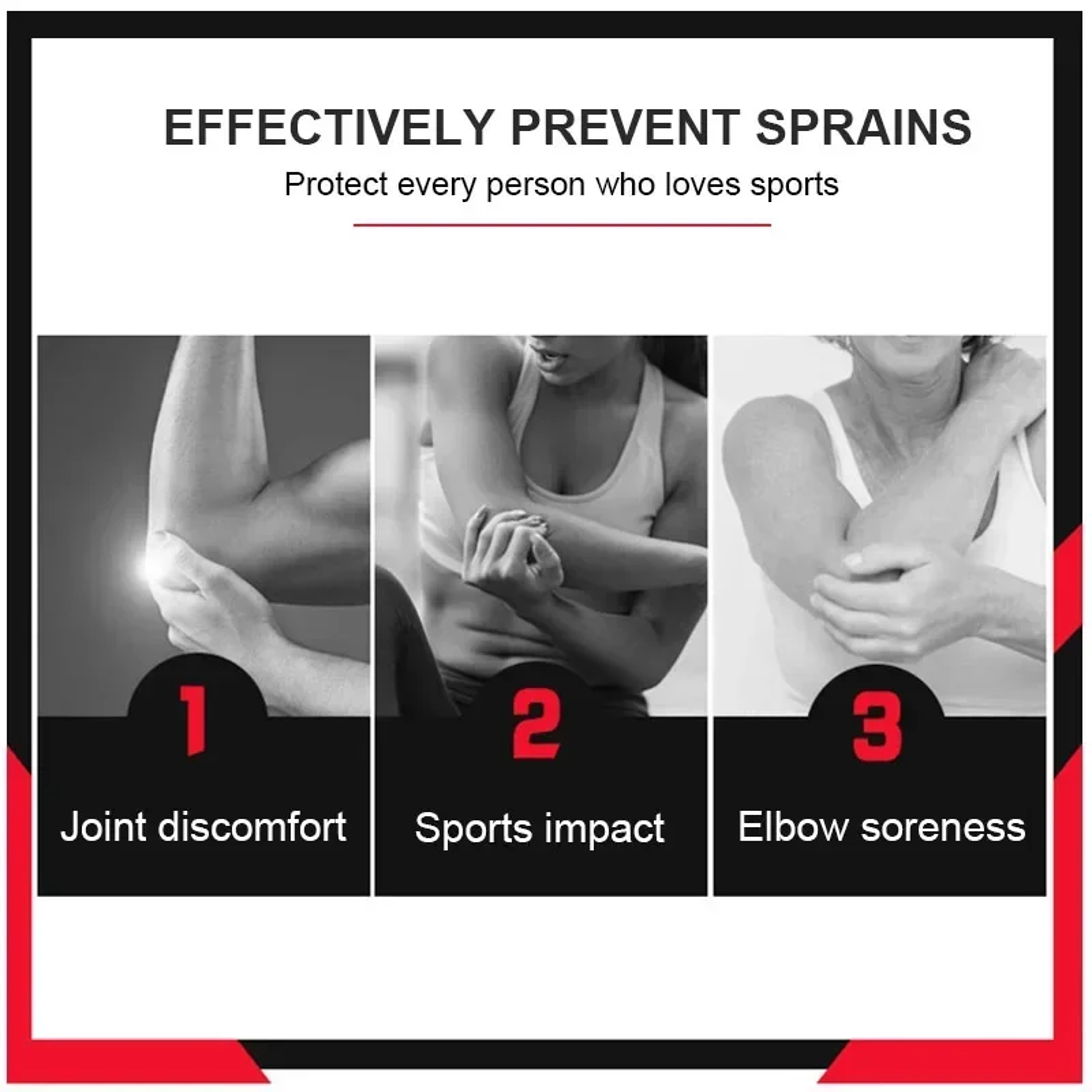 Outdoor Sports Cycling Tennis Badminton Compression Elbow Pads for Sports And Fitness, Basketball Training Gear – view 4