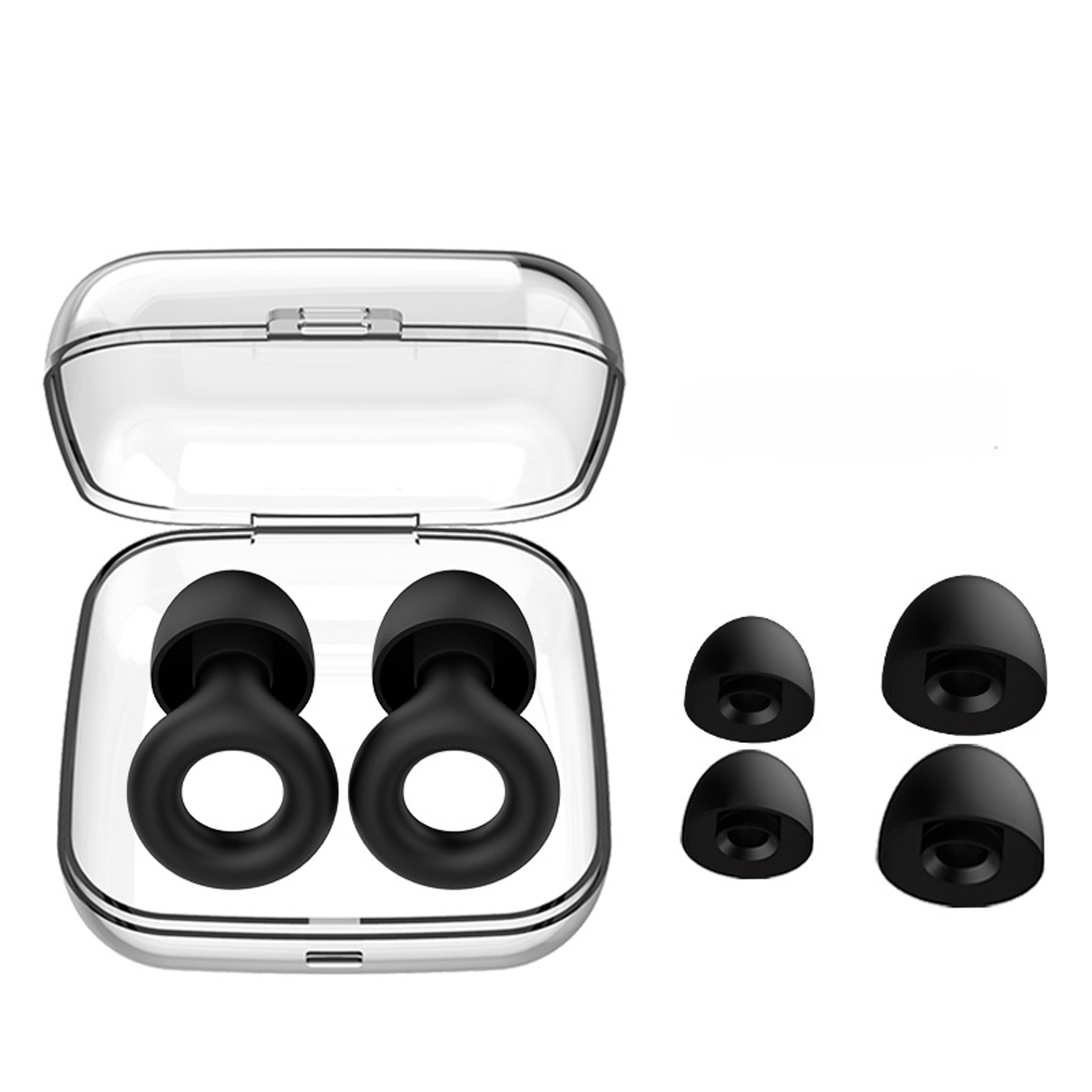 Swimming Earplugs Antinoise Soundproof Antislip Sleep Earplugs For Surfing Noise Blocking Ear Prote 4