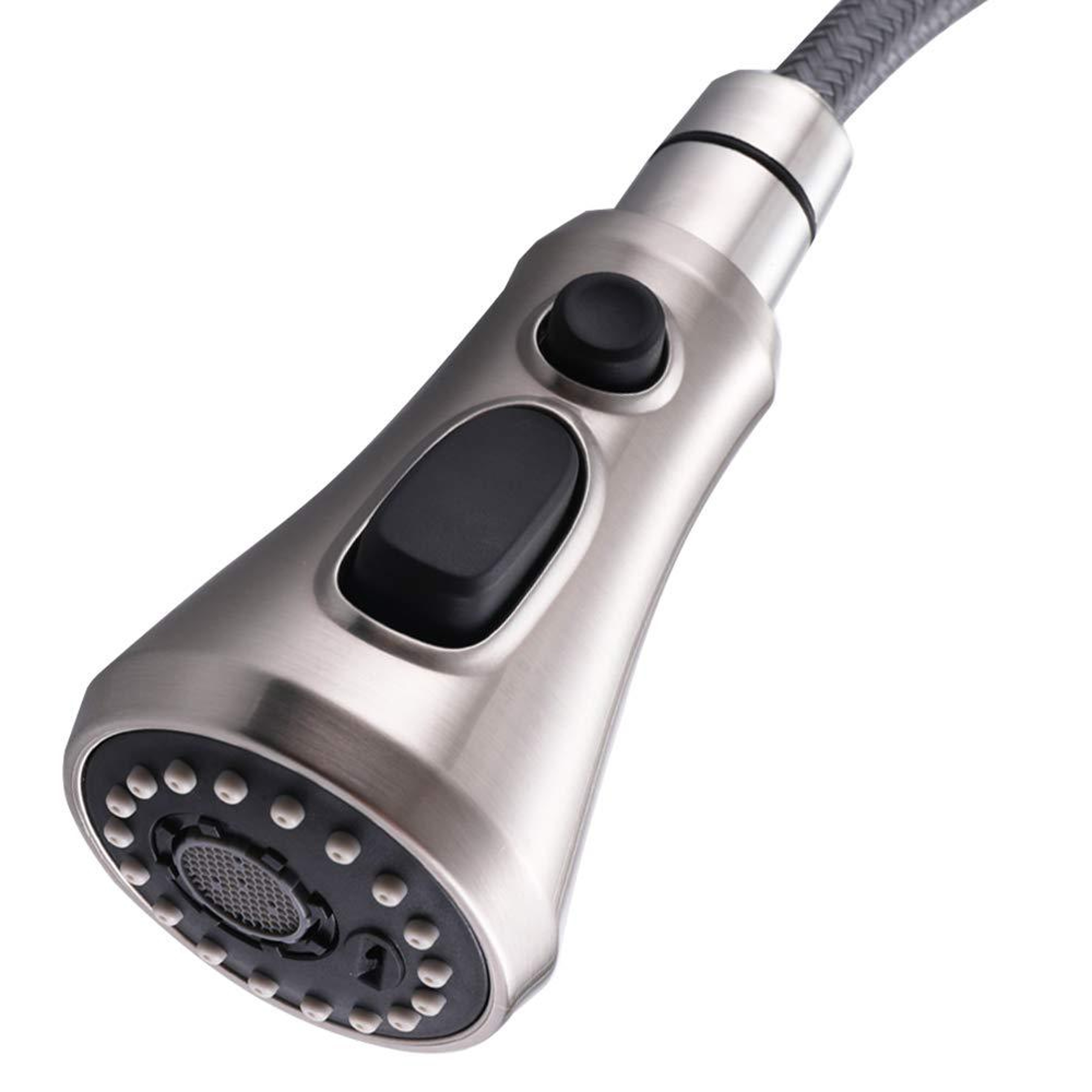 3Mode Pull Out Kitchen Faucet Aerator Handheld Sprayer Nozzle For Easy Cleaning 5