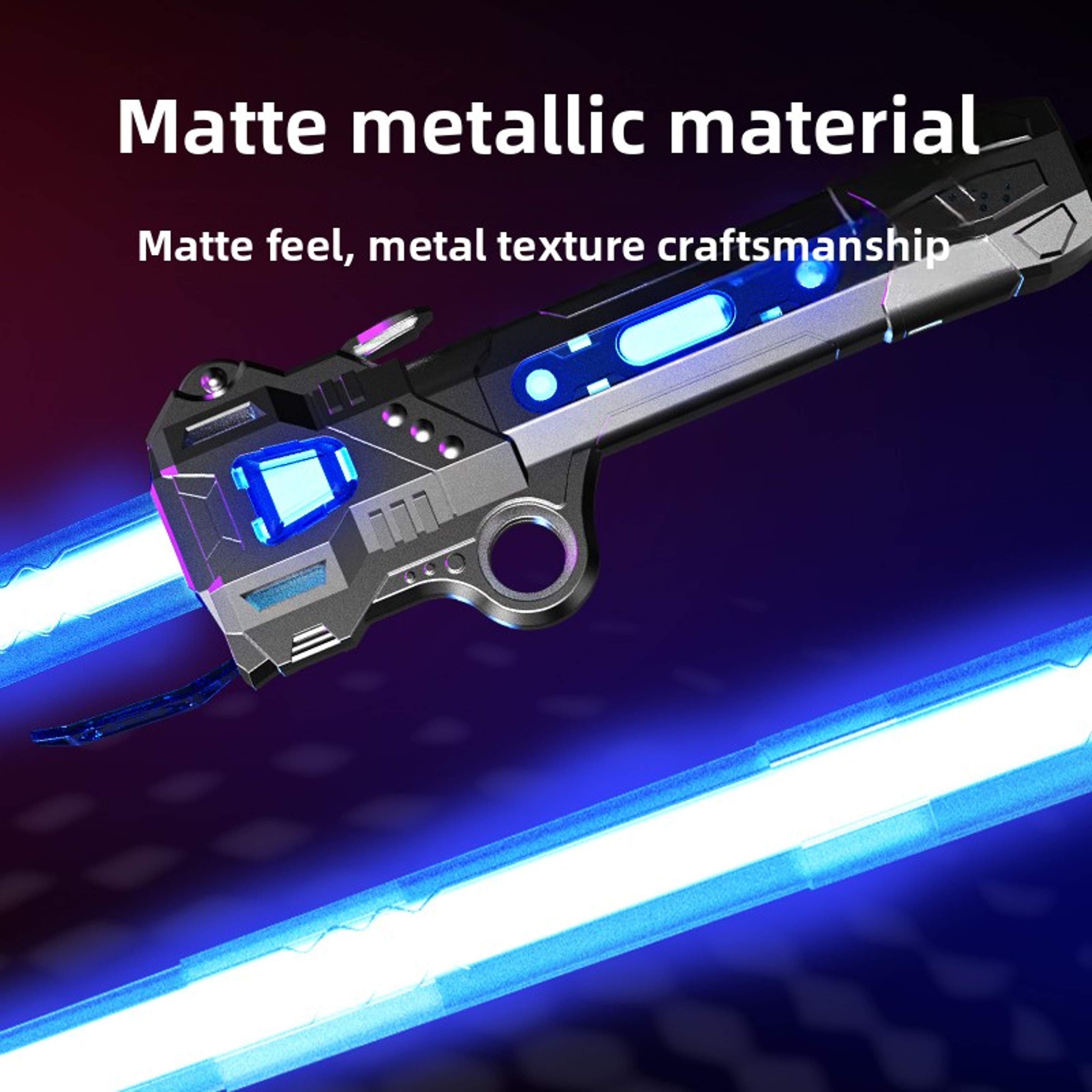 Colorful Glowing Sword Toy With Music  2in1 Rotating Light For Kids 4