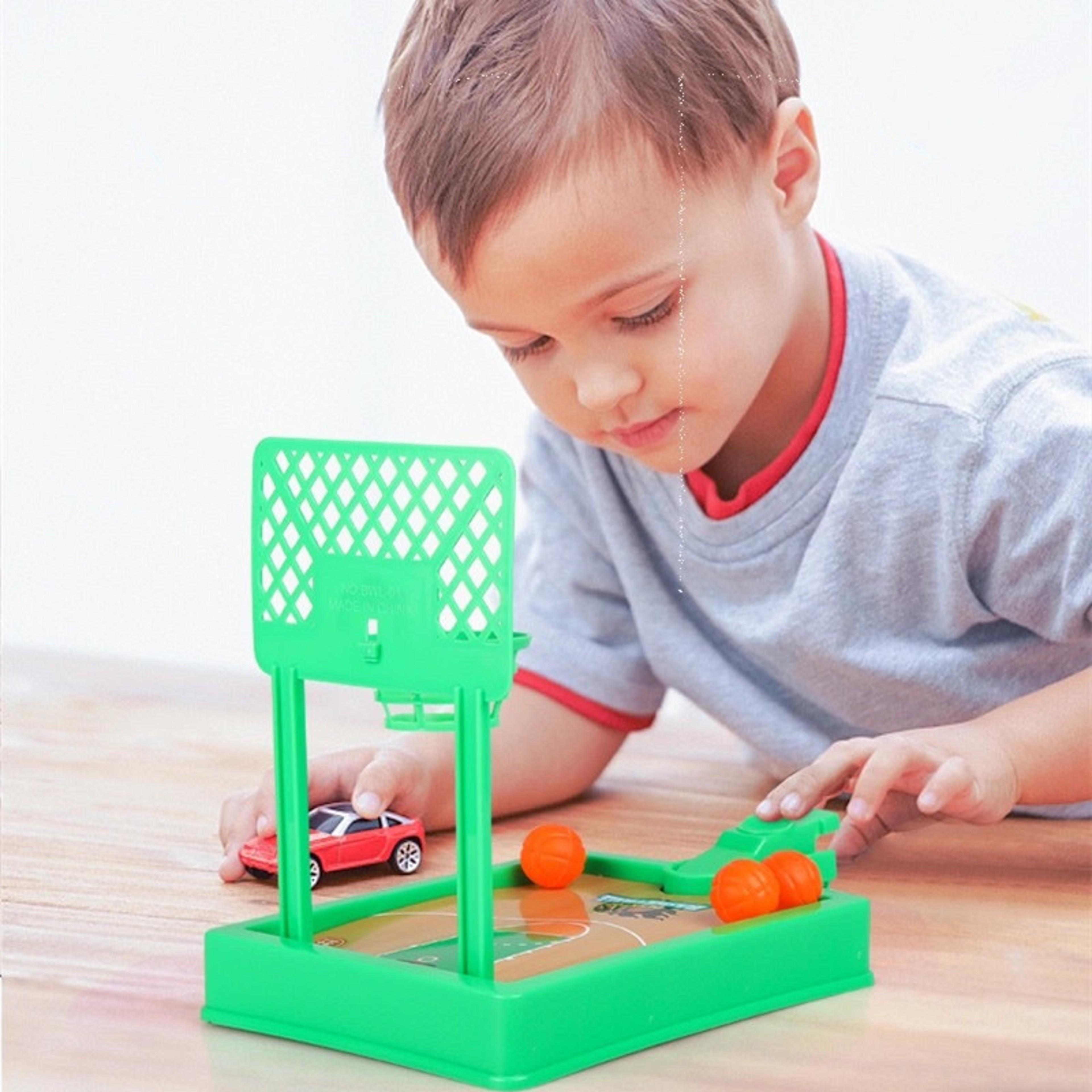 Mini Desktop Basketball Hoop Game Finger Shooting Tabletop Sports Toy For Kids  Adults 0