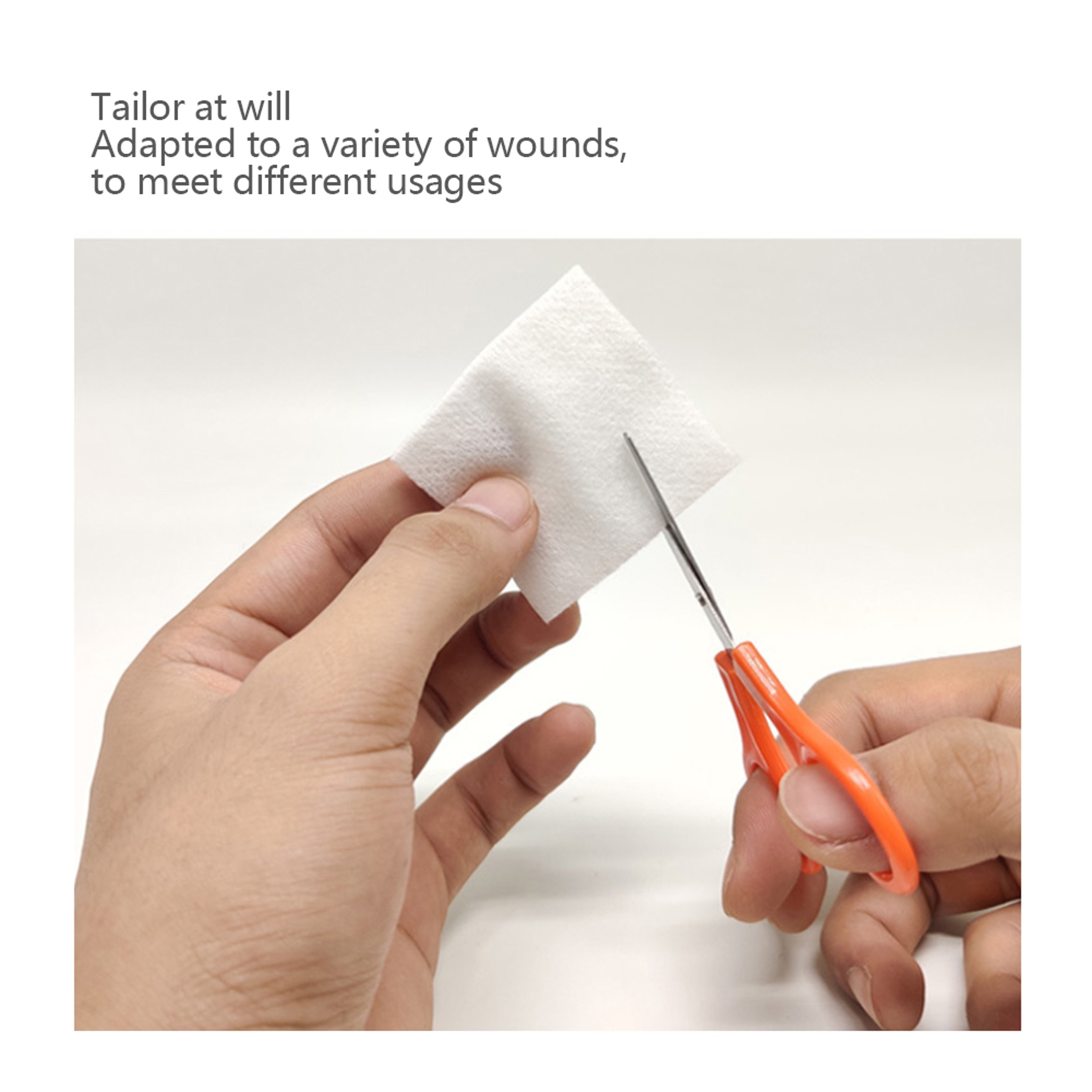 Sterile NonWoven Gauze Pads For Wound Care Waterproof First Aid Dressing 2