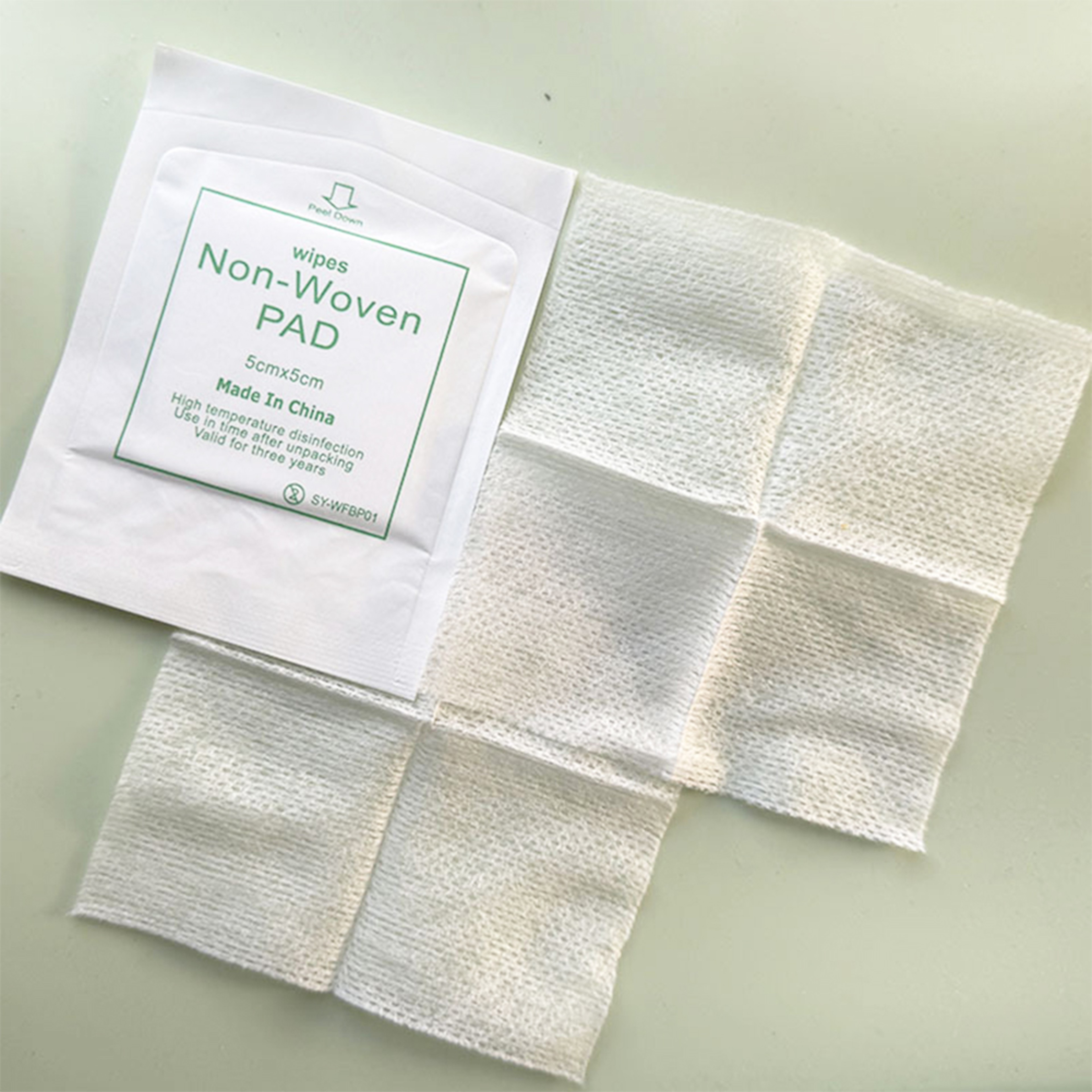 Sterile NonWoven Gauze Pads For Wound Care Waterproof First Aid Dressing 3