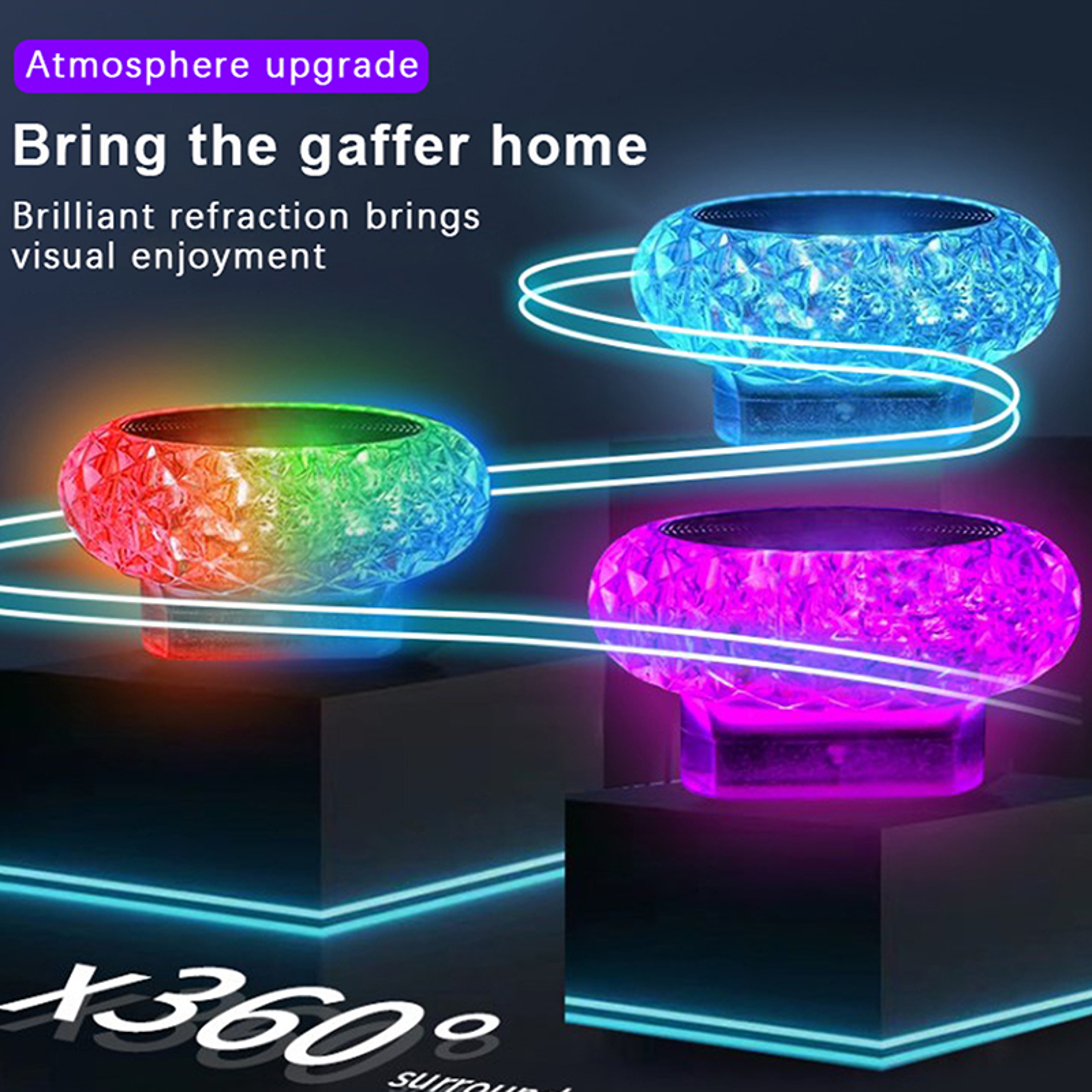 Mini USB LED Car Ambient Light Decorative Auto Interior Lamp PlugandPlay USB Atmosphere Light For C 1