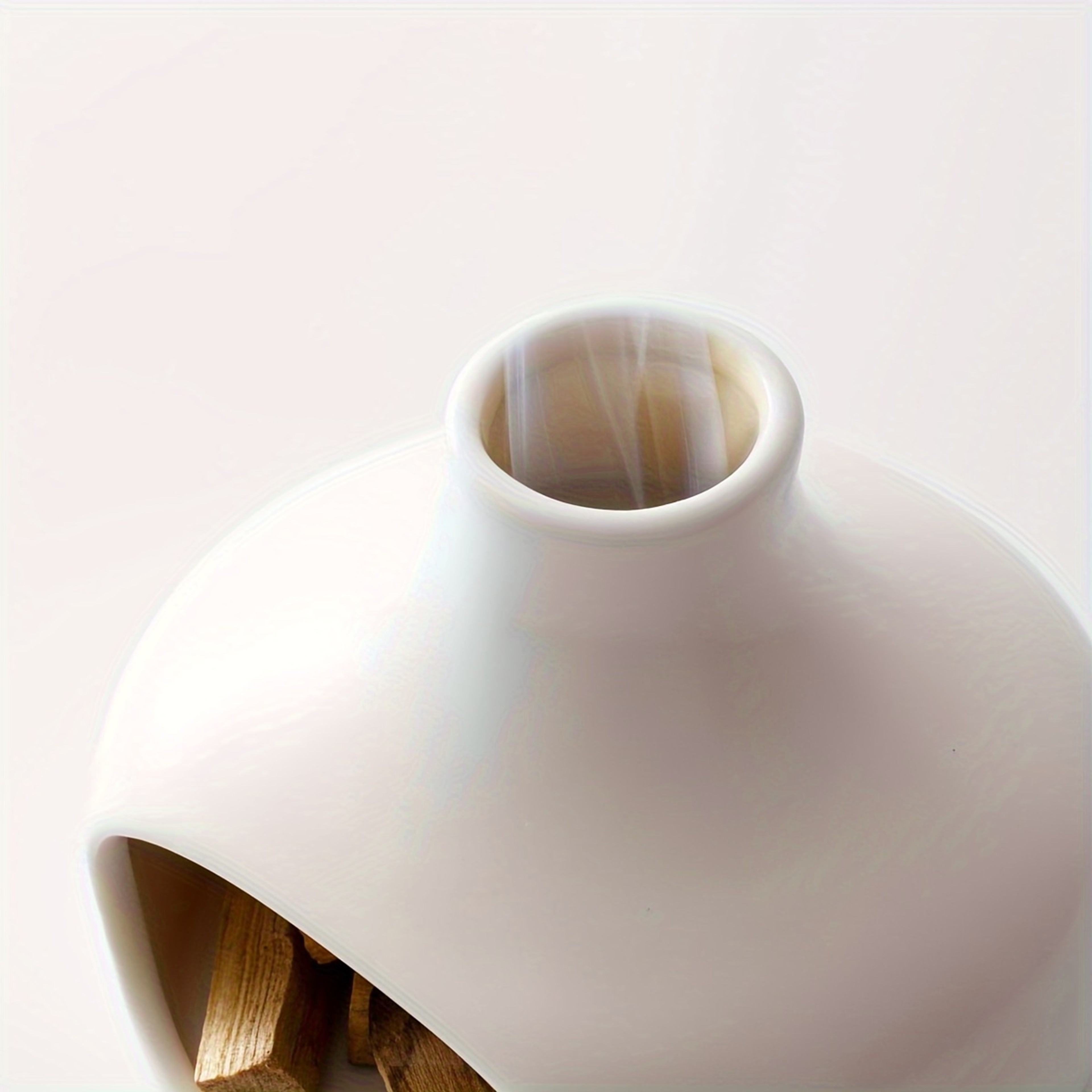 Elegant Ceramic Palo Santo & Sage Burner with Chimney, Perfect for Meditation, Yoga, Aromatherapy, Ideal Home Decor Gift – view 5