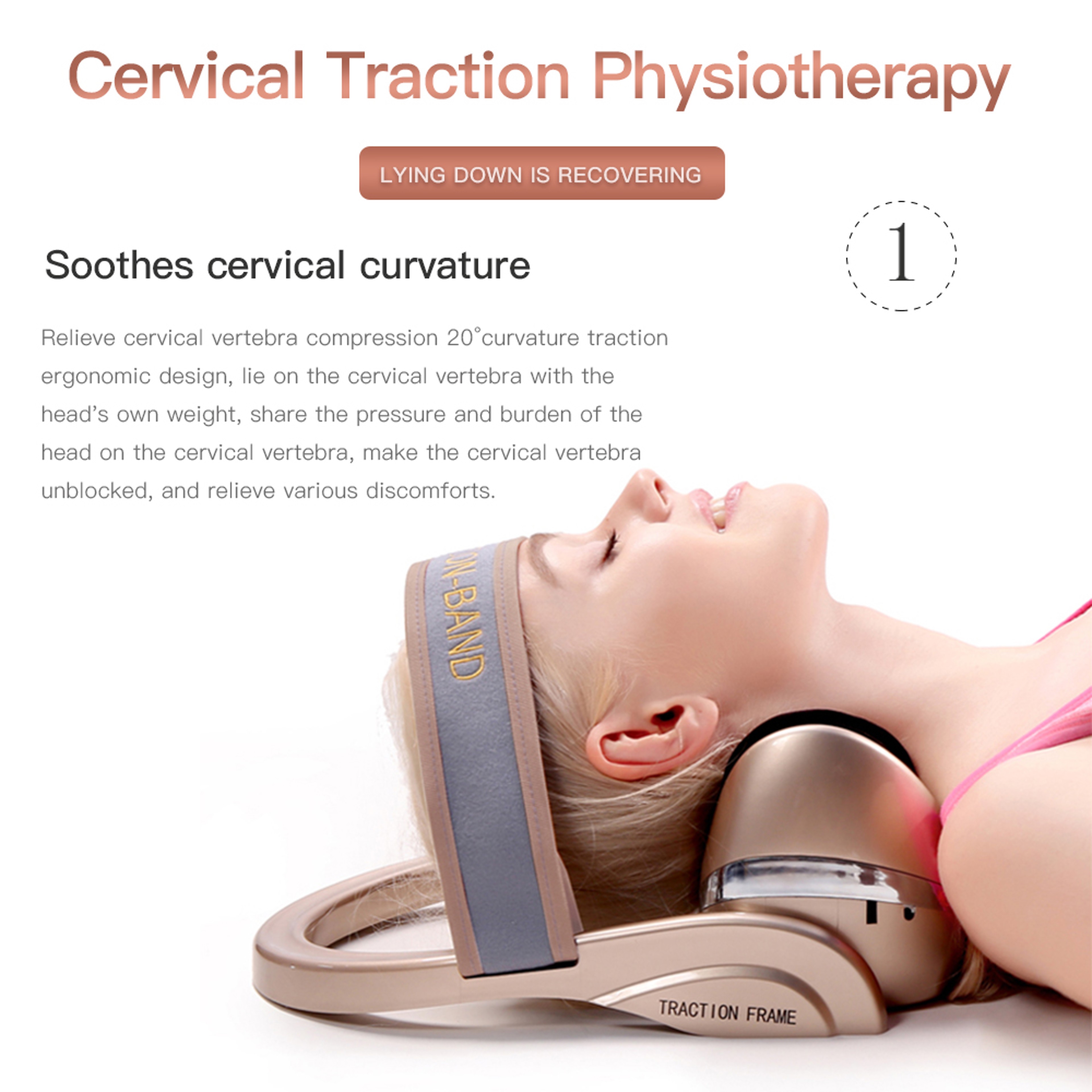 Electric Neck Massager, Vibration Heat & Air Compression Pillow for Cervical Pain Relief – view 3