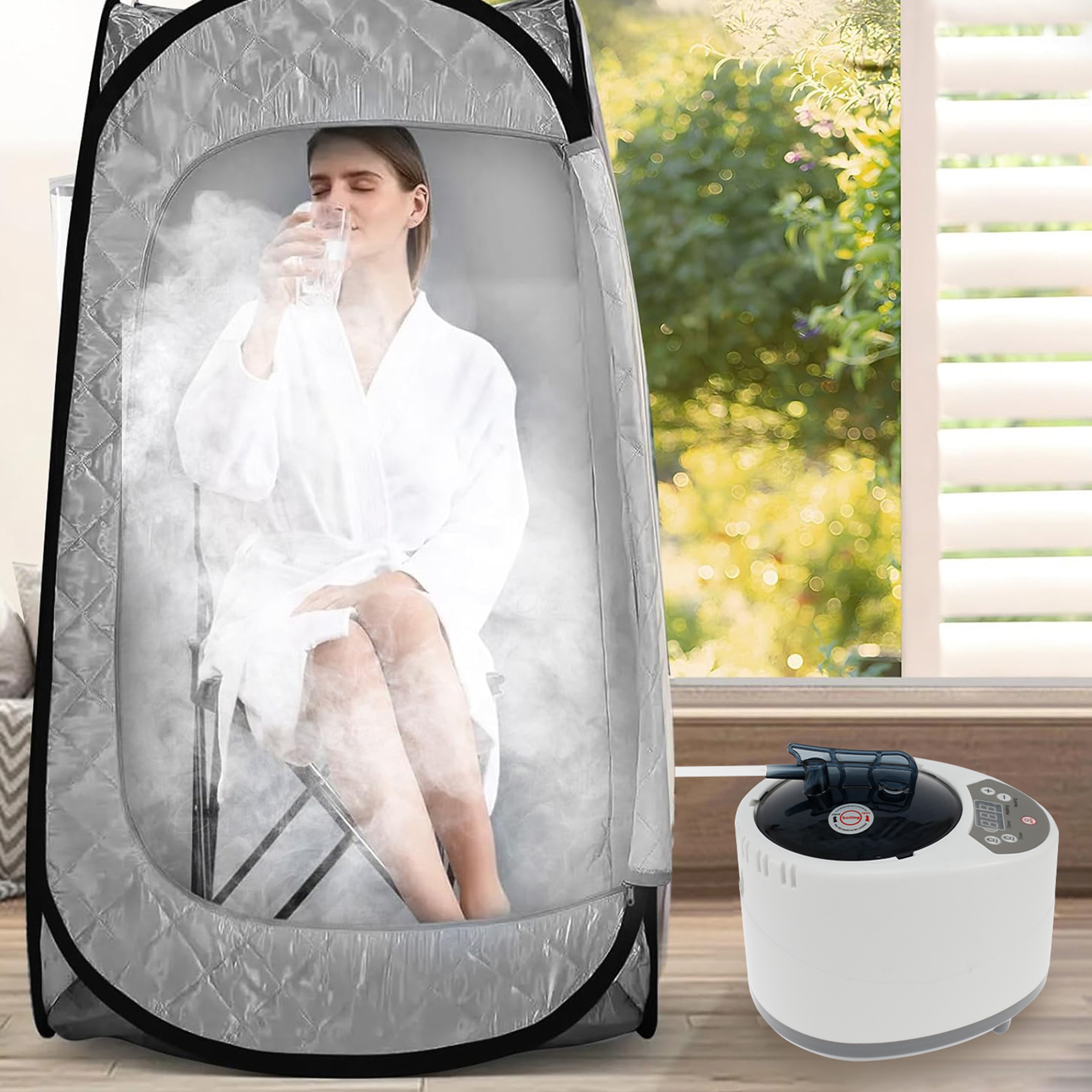 Large Capacity Sauna Steamer Machine Steam Generator With Protection For Bath Tub  Sauna Room 0