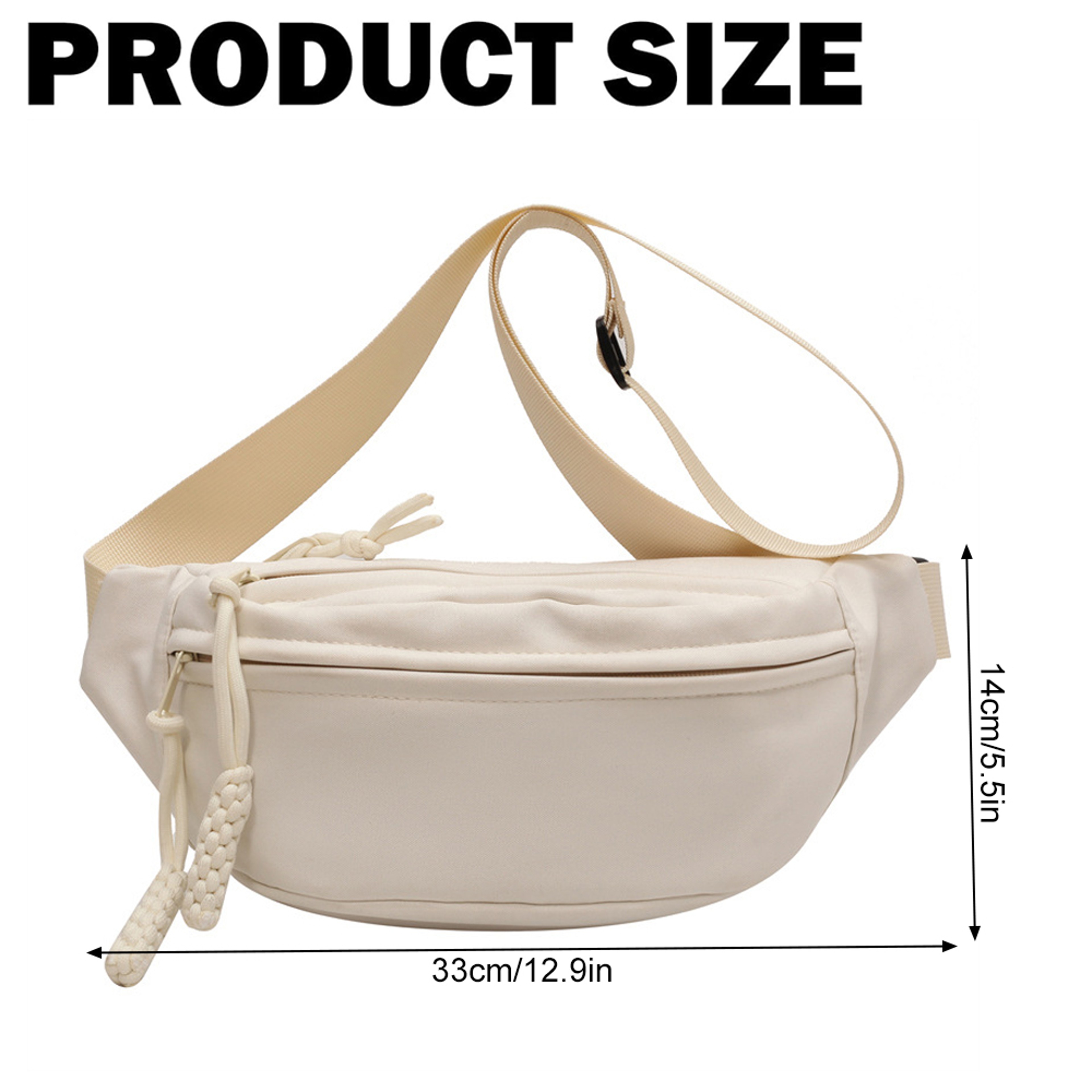 Lightweight Unisex Sports Crossbody Bag Adjustable Chest Bag For Travel Running And Workouts 3