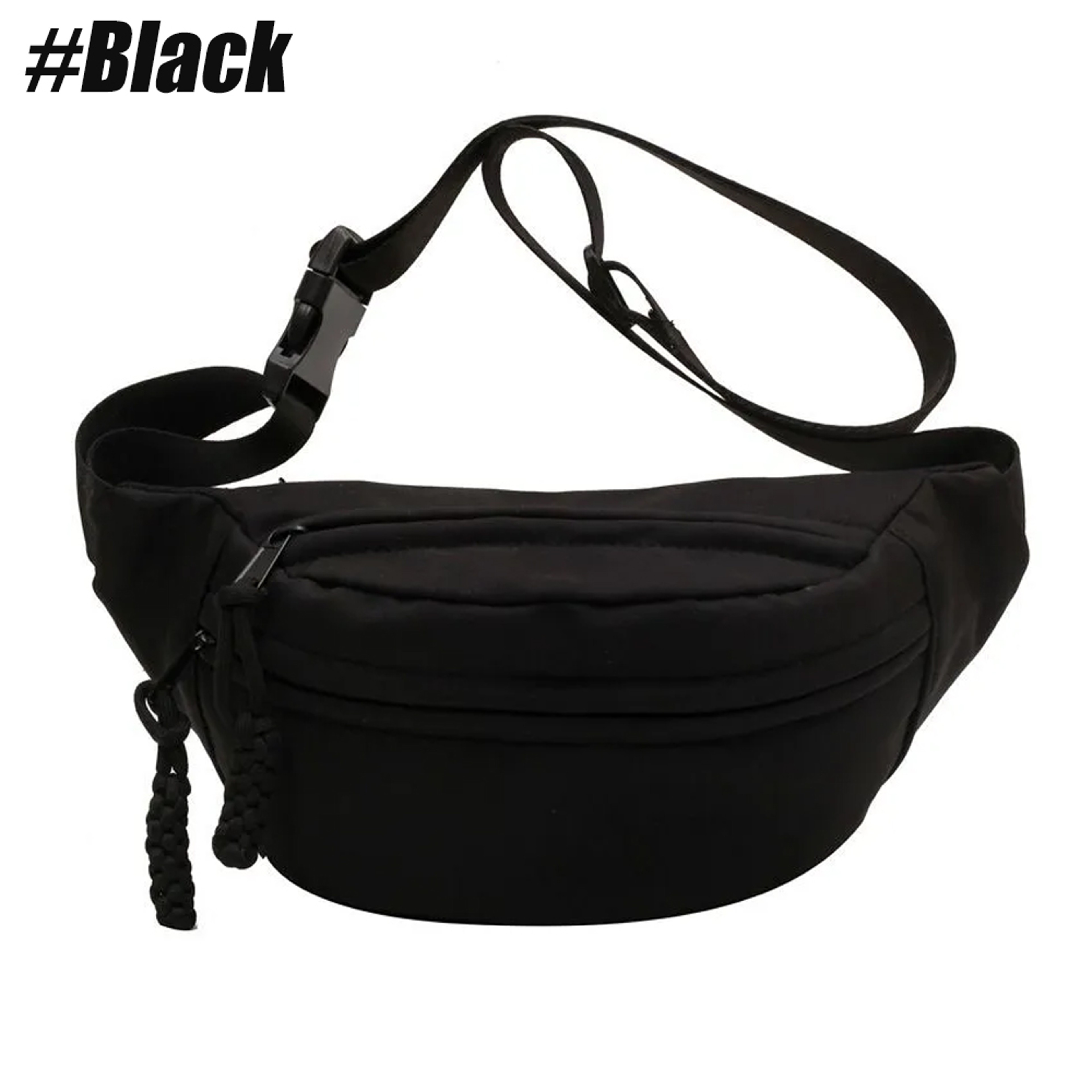 Lightweight Unisex Sports Crossbody Bag Adjustable Chest Bag For Travel Running And Workouts 8