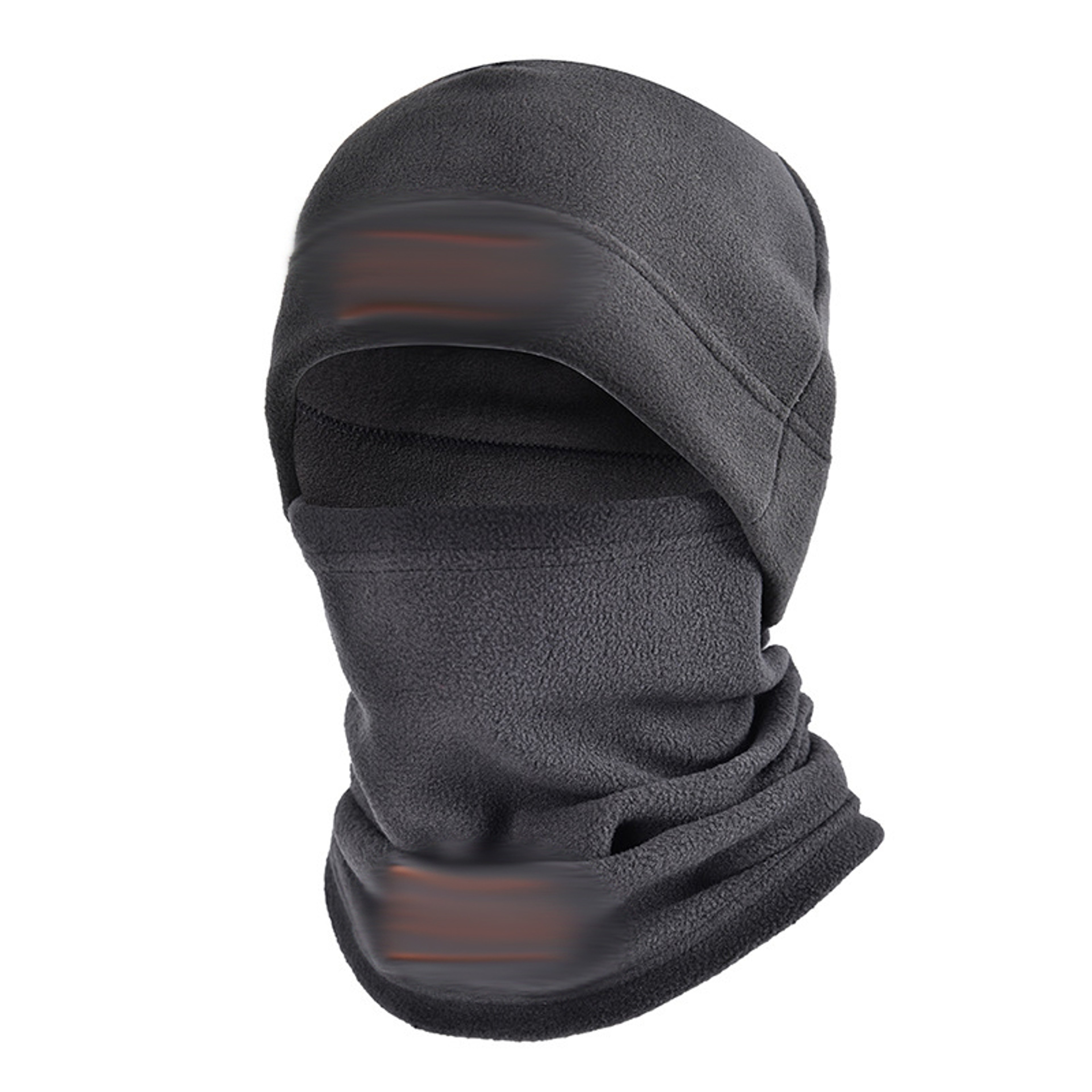 Fleece Neck Warmer And Winter Hat Set For Outdoor Activities 6