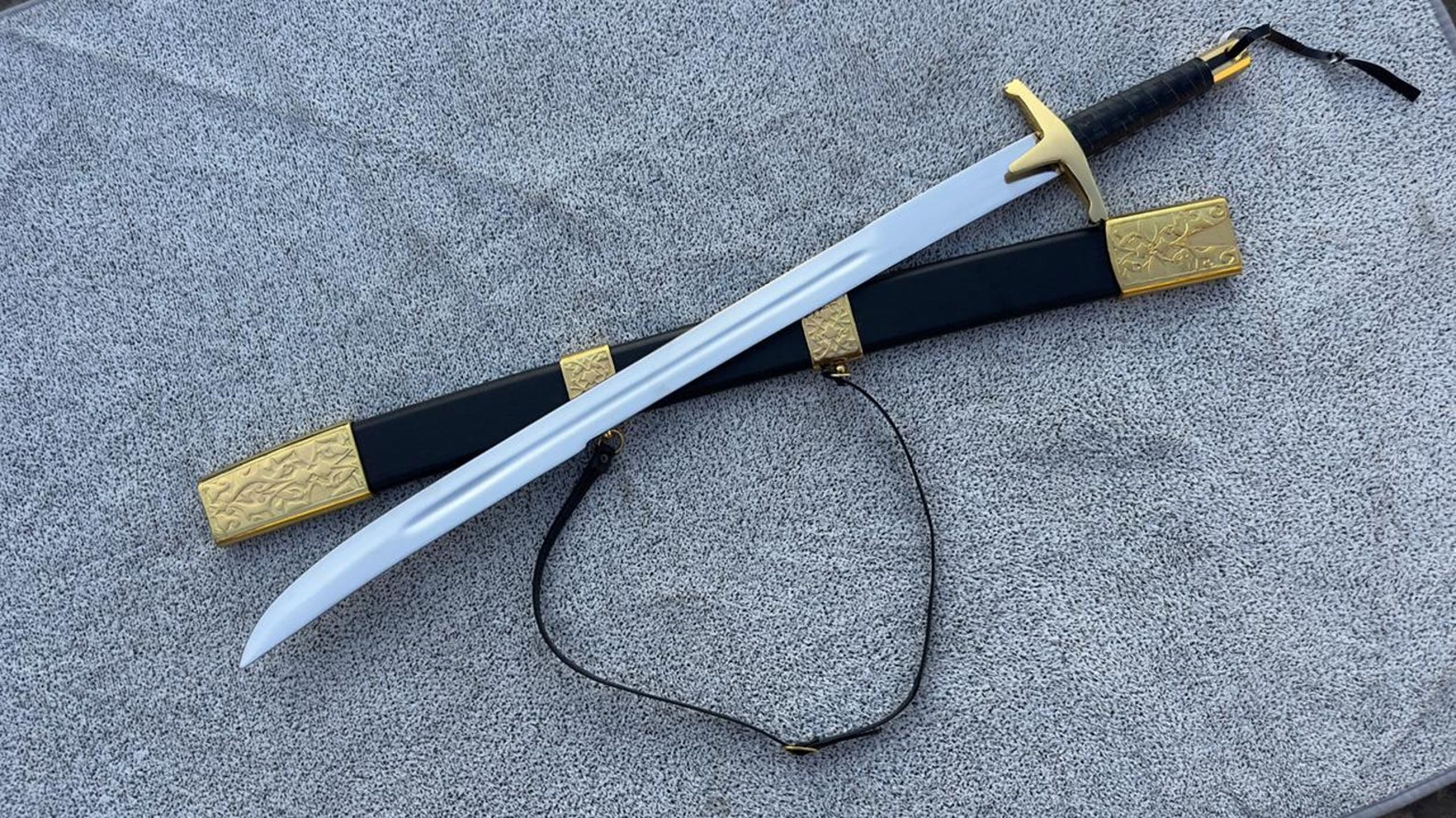 Handmade Ertugrul Sword Turkish Dirilis Sword With Scabbard Replica Gift For Him 2