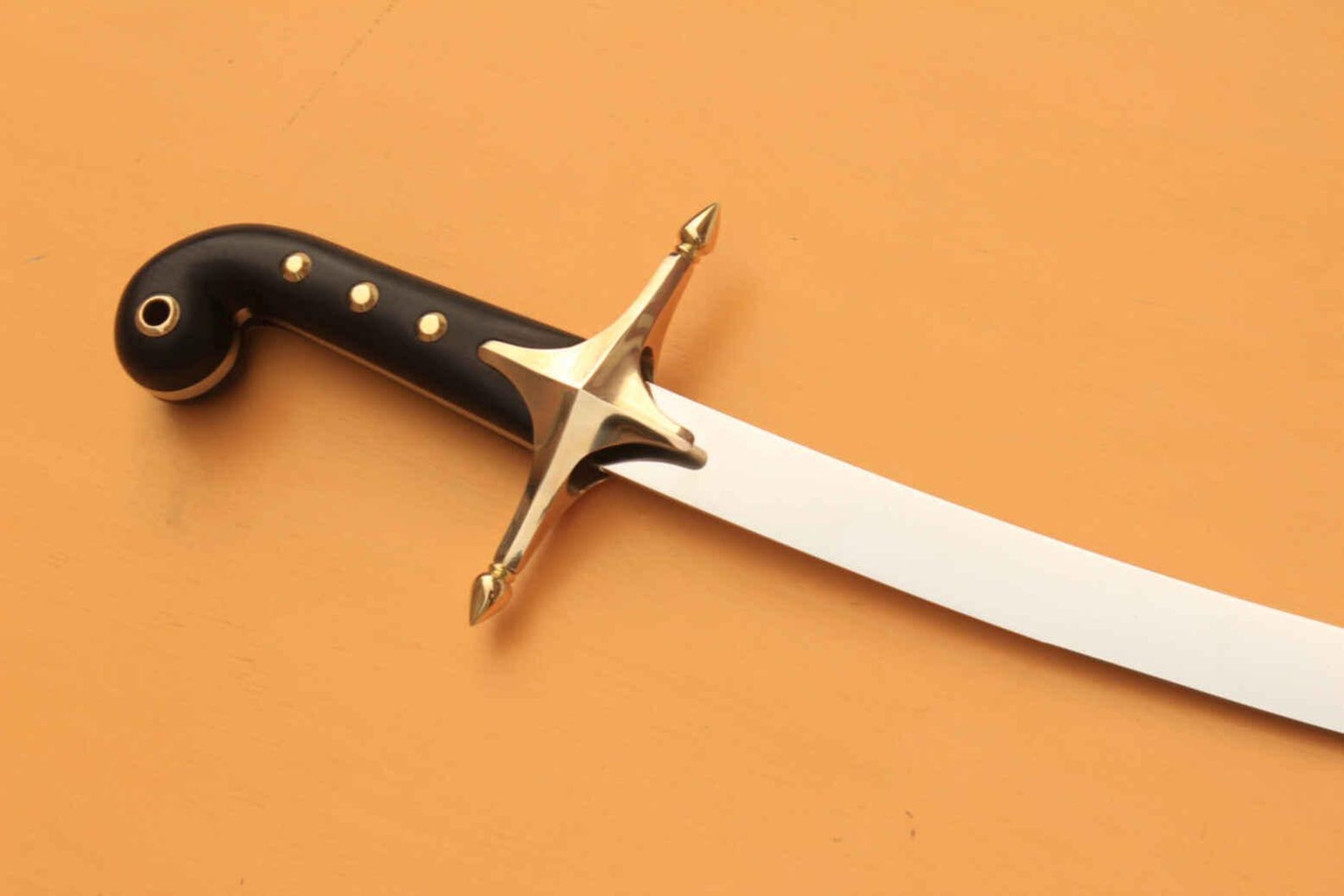 Handmade Islamic Shamshir Ottoman Kilij Sword With Scabbard Replica Gift For Him 2