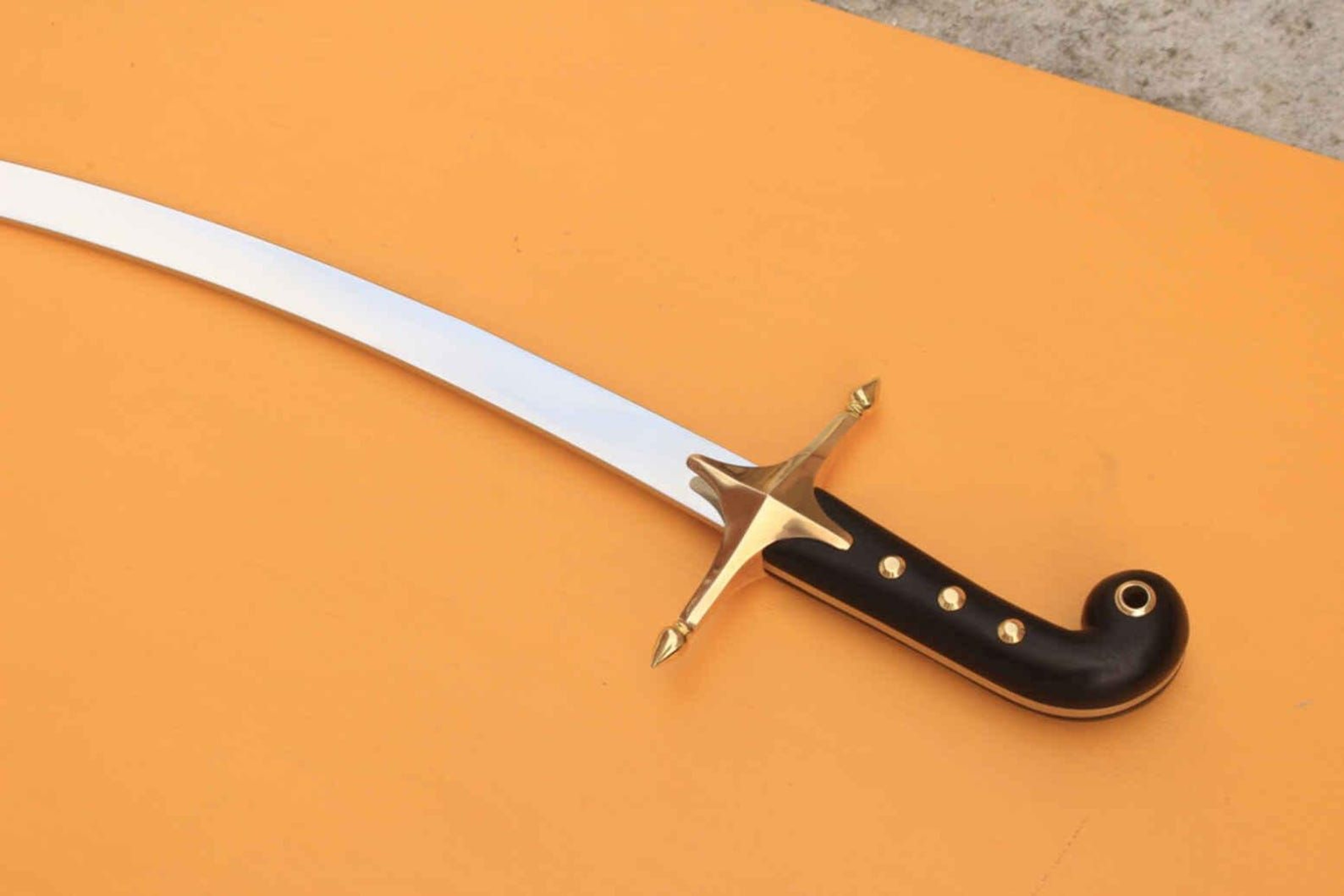 Handmade Islamic Shamshir Ottoman Kilij Sword With Scabbard Replica Gift For Him 5