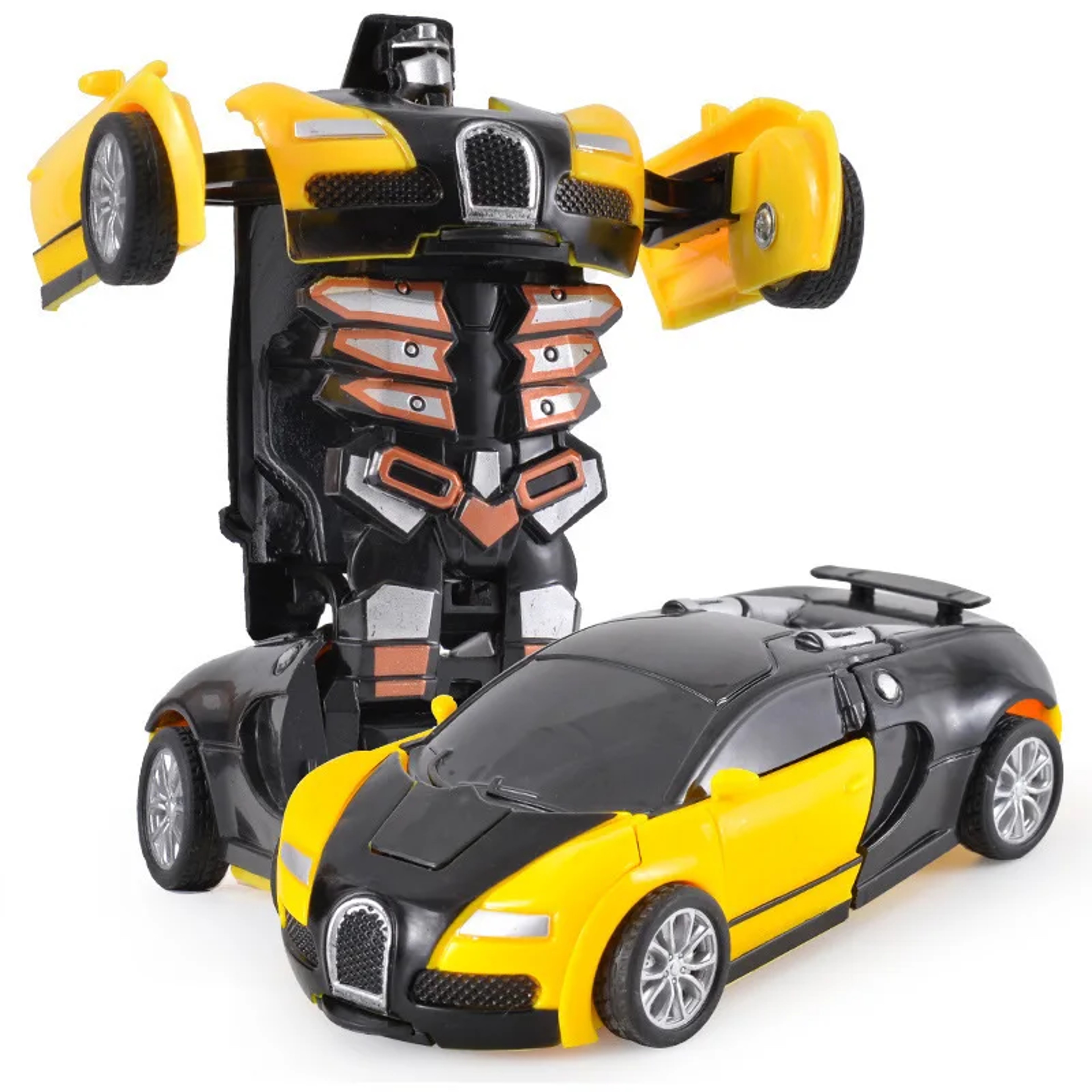Kids Toys Car One-Button Shape-Shifting Autobot Robot Interactive Puzzle & Collision Fun – view 9