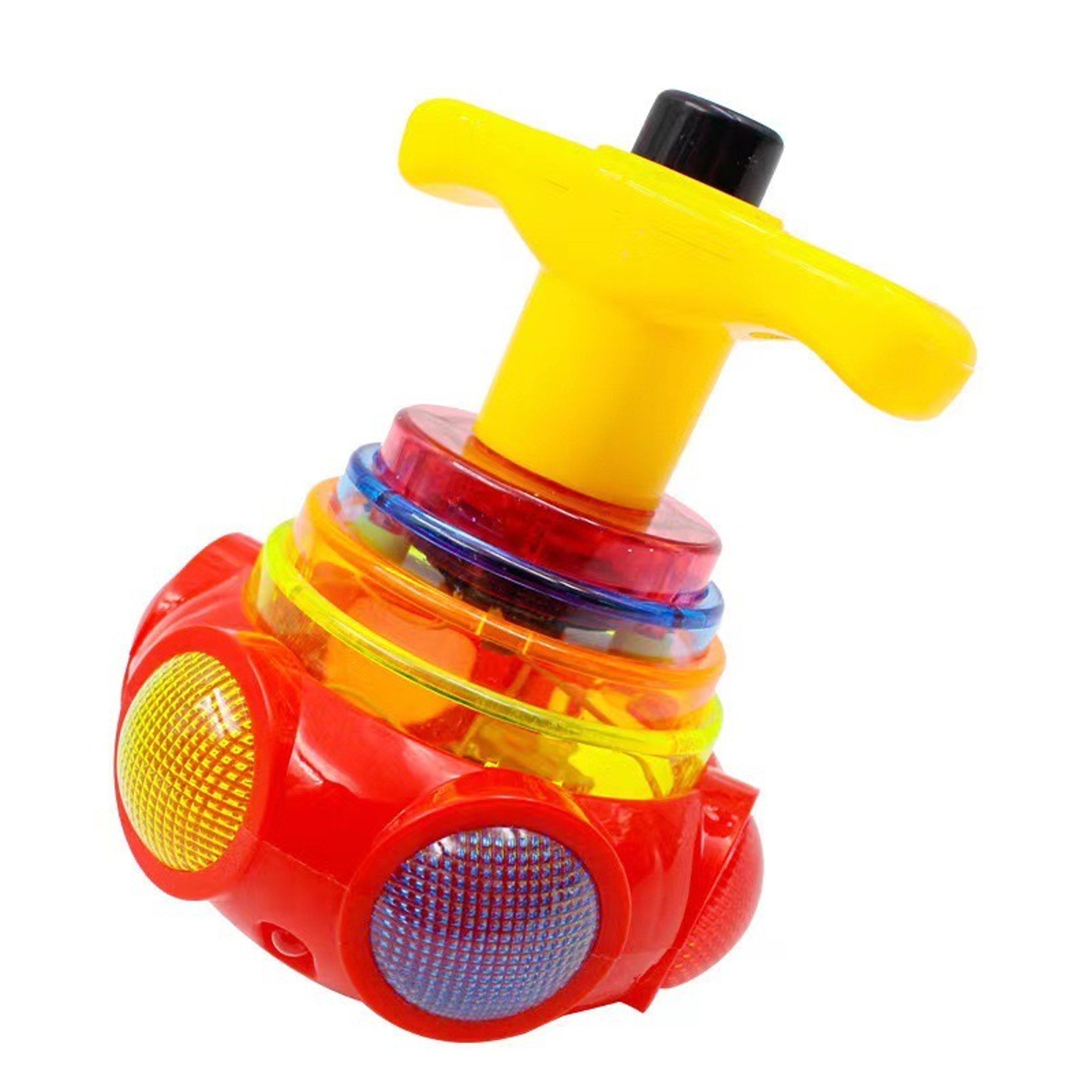 Music Gyroscope Toy Colorful Rotating Fidget Spinner with Luminous Lights & Cool Spin Effects – view 4