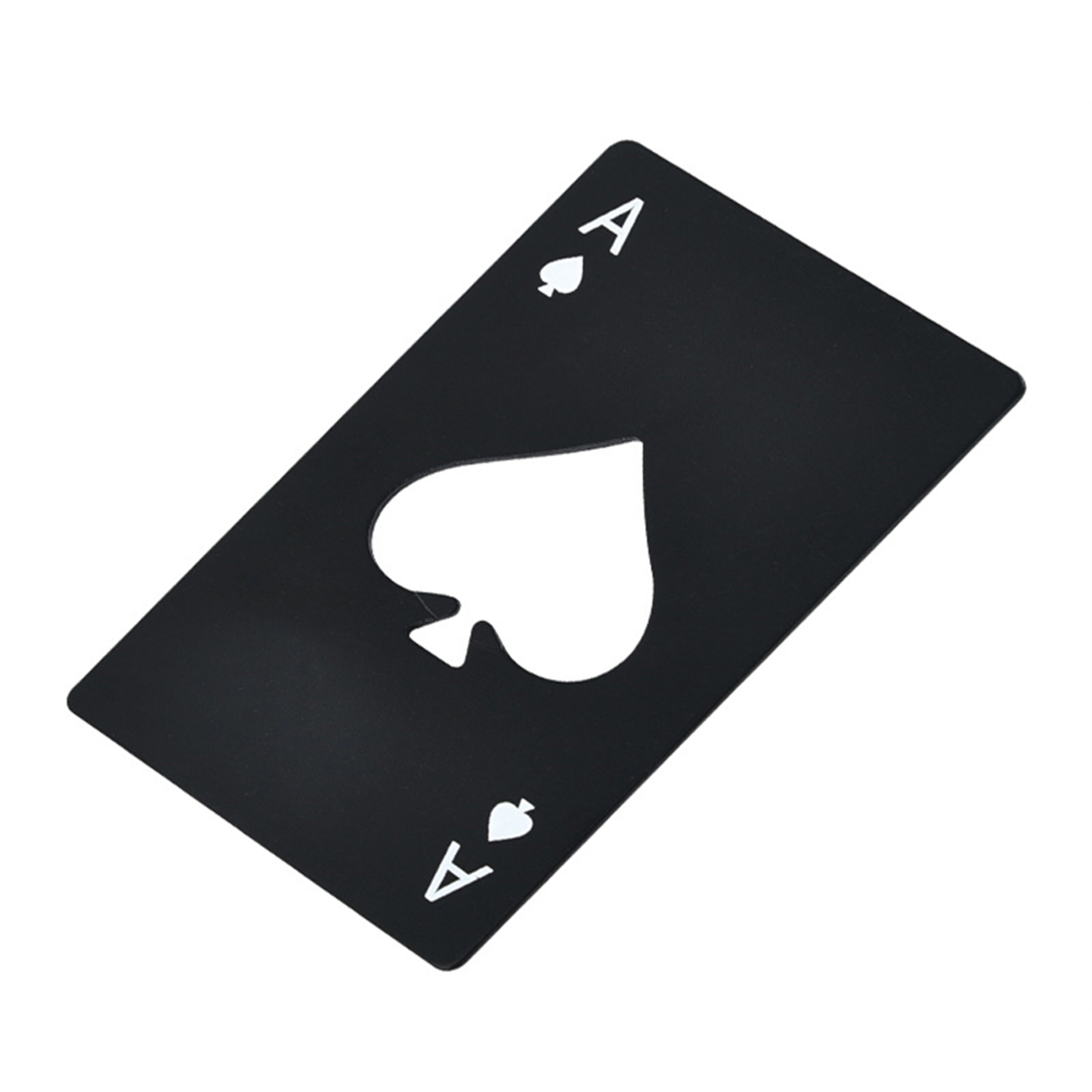 Stainless Steel Poker Card Bottle Can Opener Credit Card Size Metal Bar Tool For Beer  Restaurant U 7