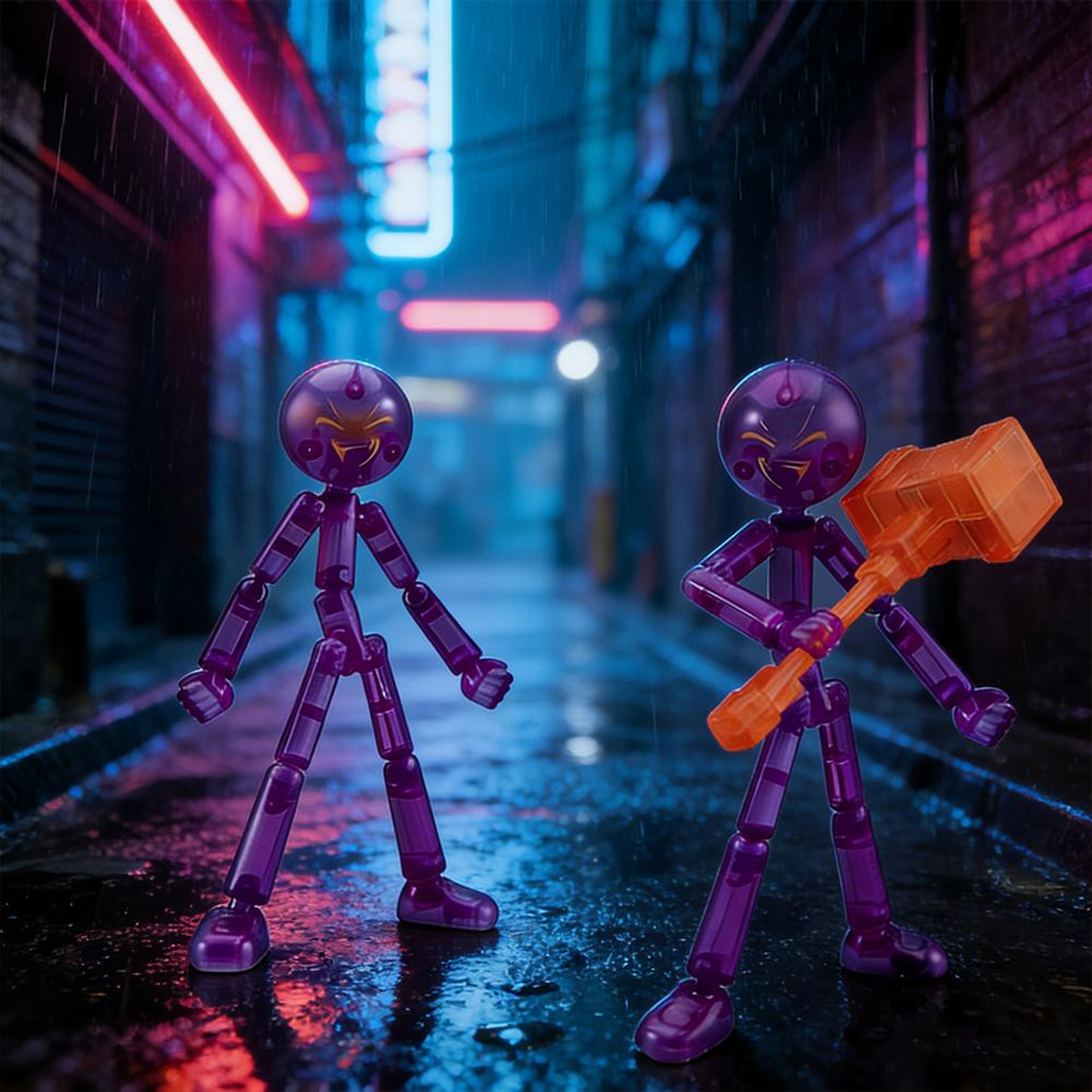 PoseFlex Posable Action Figure Stickman Toy Articulated Robot Mannequin for Creative Play & Display – view 4