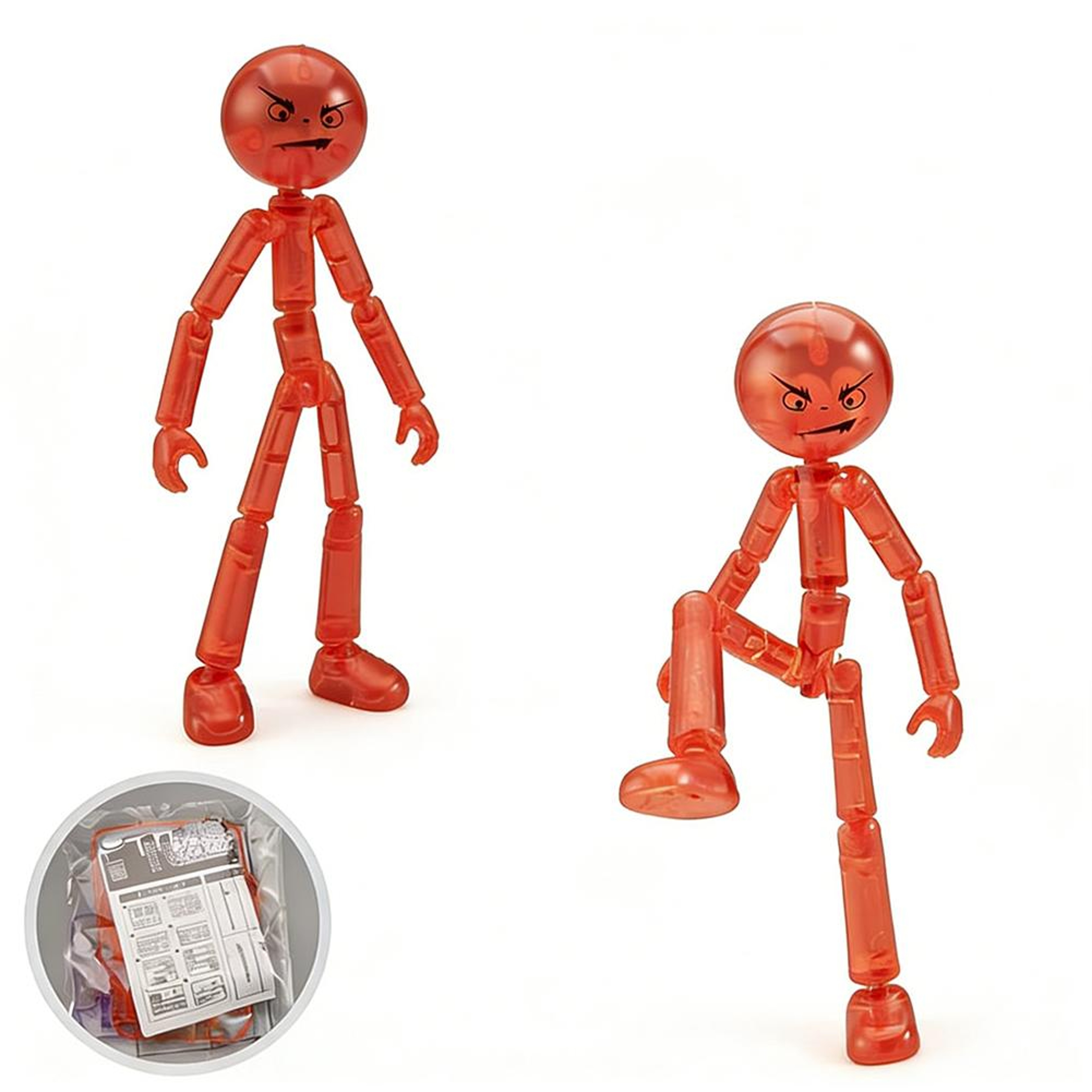 PoseFlex Posable Action Figure Stickman Toy Articulated Robot Mannequin for Creative Play & Display – view 9
