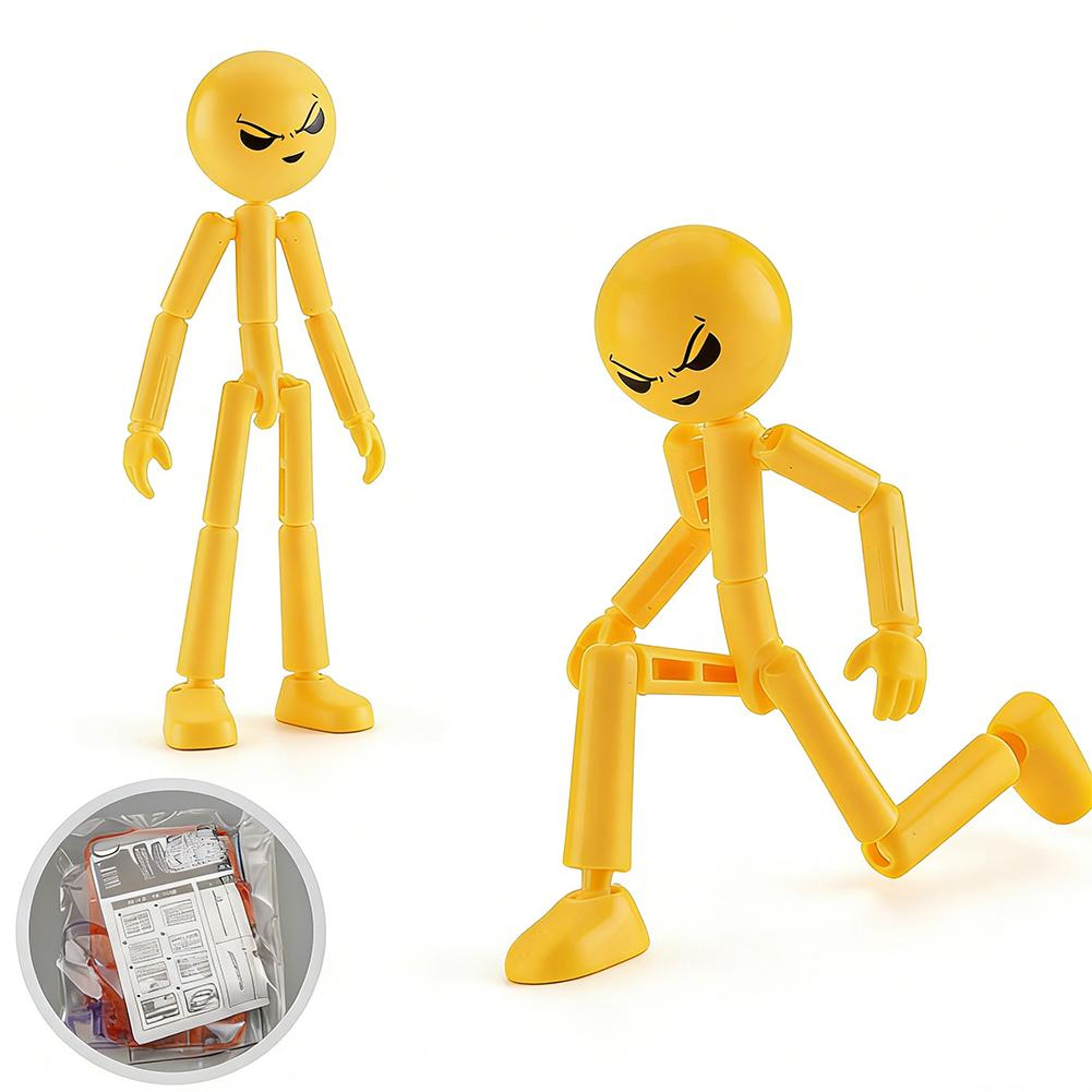 PoseFlex Posable Action Figure Stickman Toy Articulated Robot Mannequin for Creative Play & Display – view 11