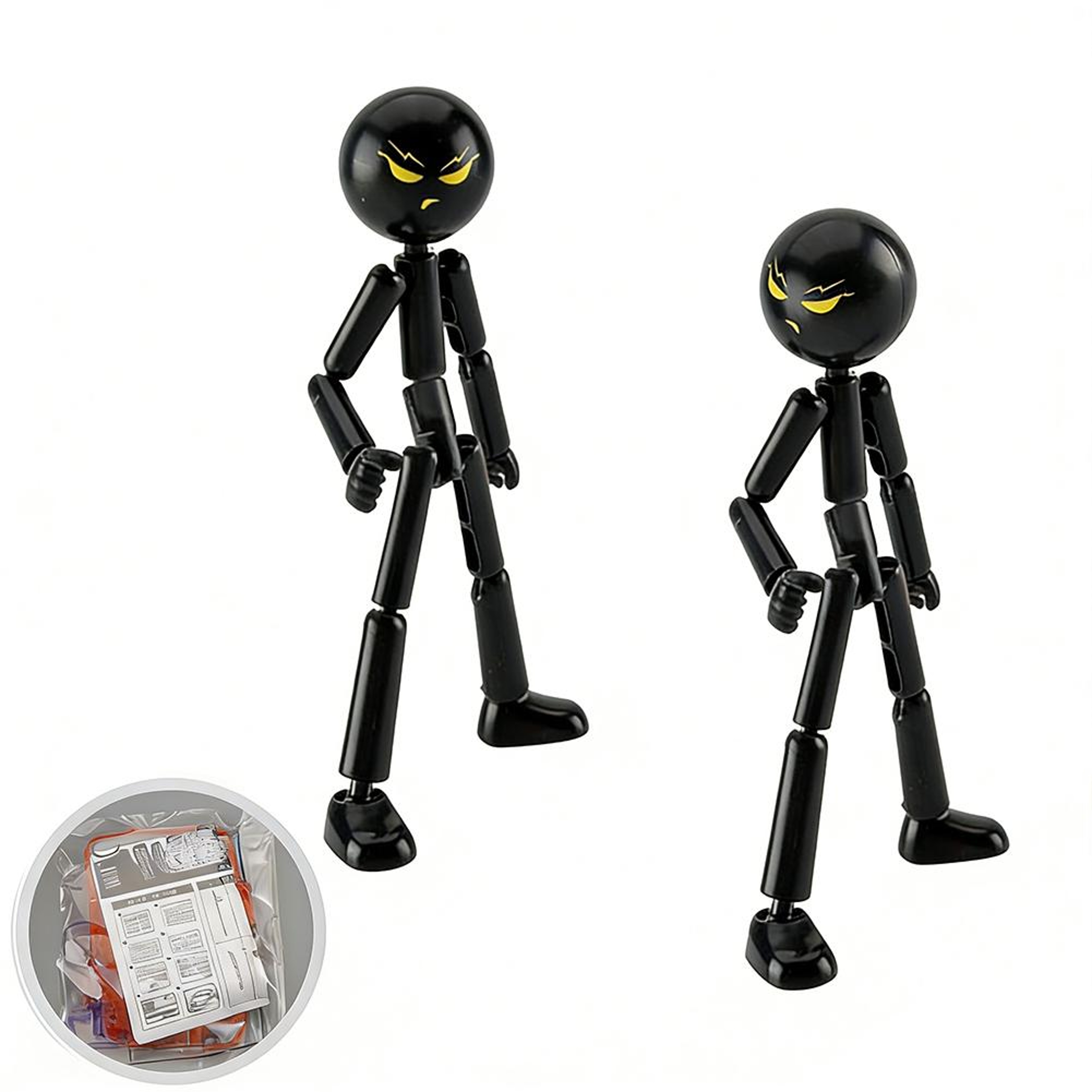 PoseFlex Posable Action Figure Stickman Toy Articulated Robot Mannequin for Creative Play & Display – view 12