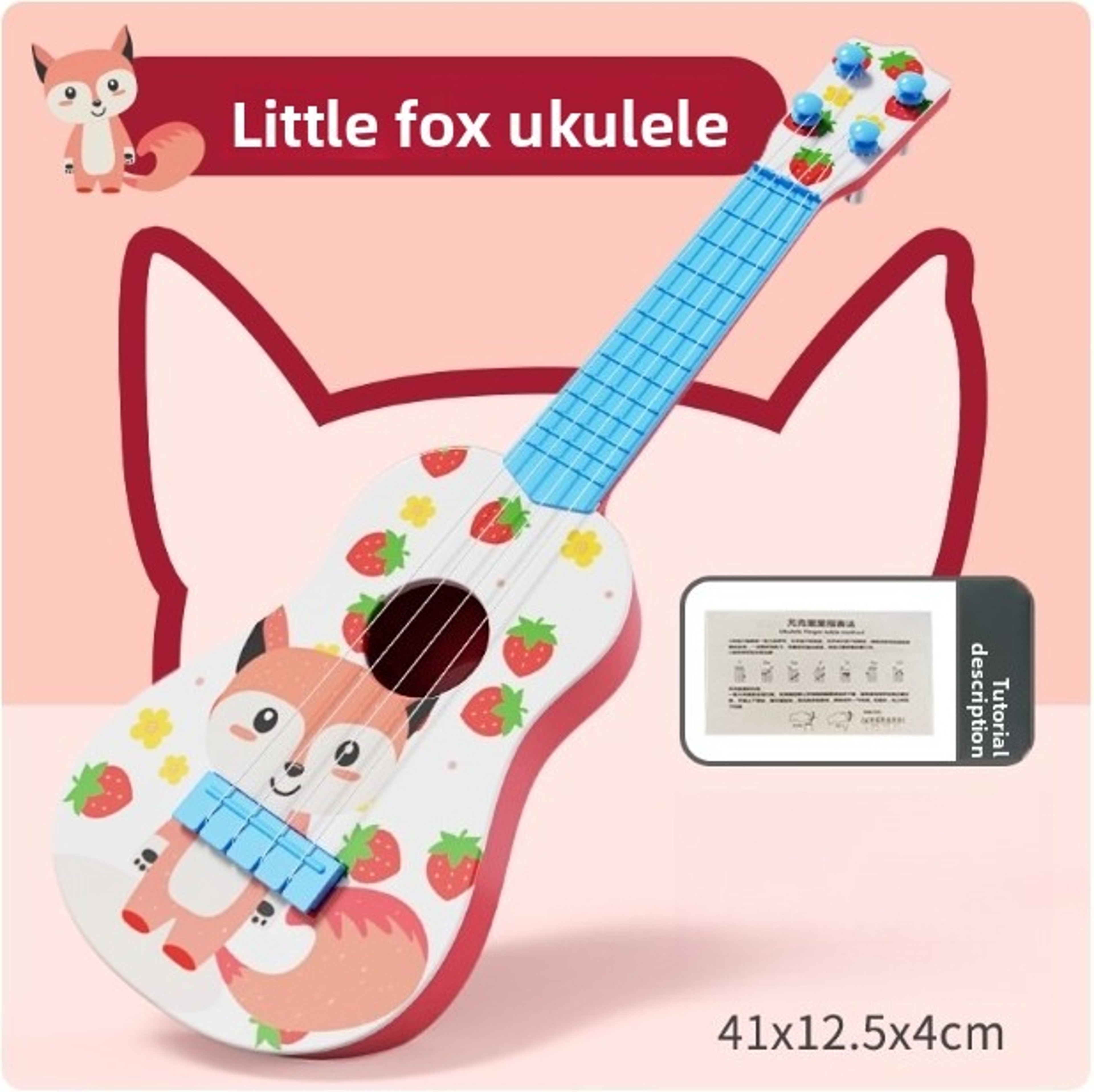 Kids Guitar Toy Musical Mini Guitar for Kids with Music Interactive Learning Instrument – view 6
