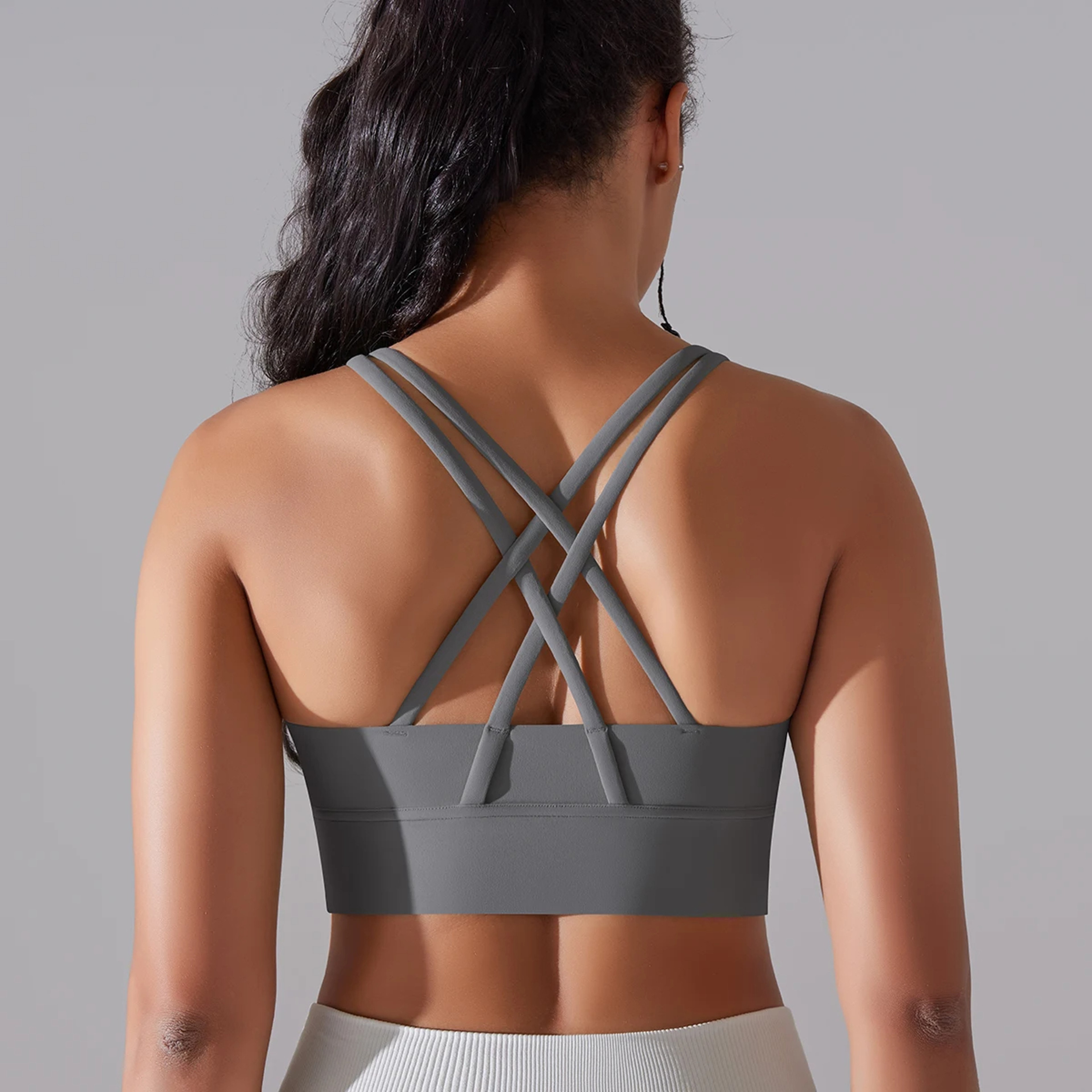 Womens High Impact Cross Back Support Bra Sports Bras For Yoga Gym Fitness Workout Gift For Fitness 4