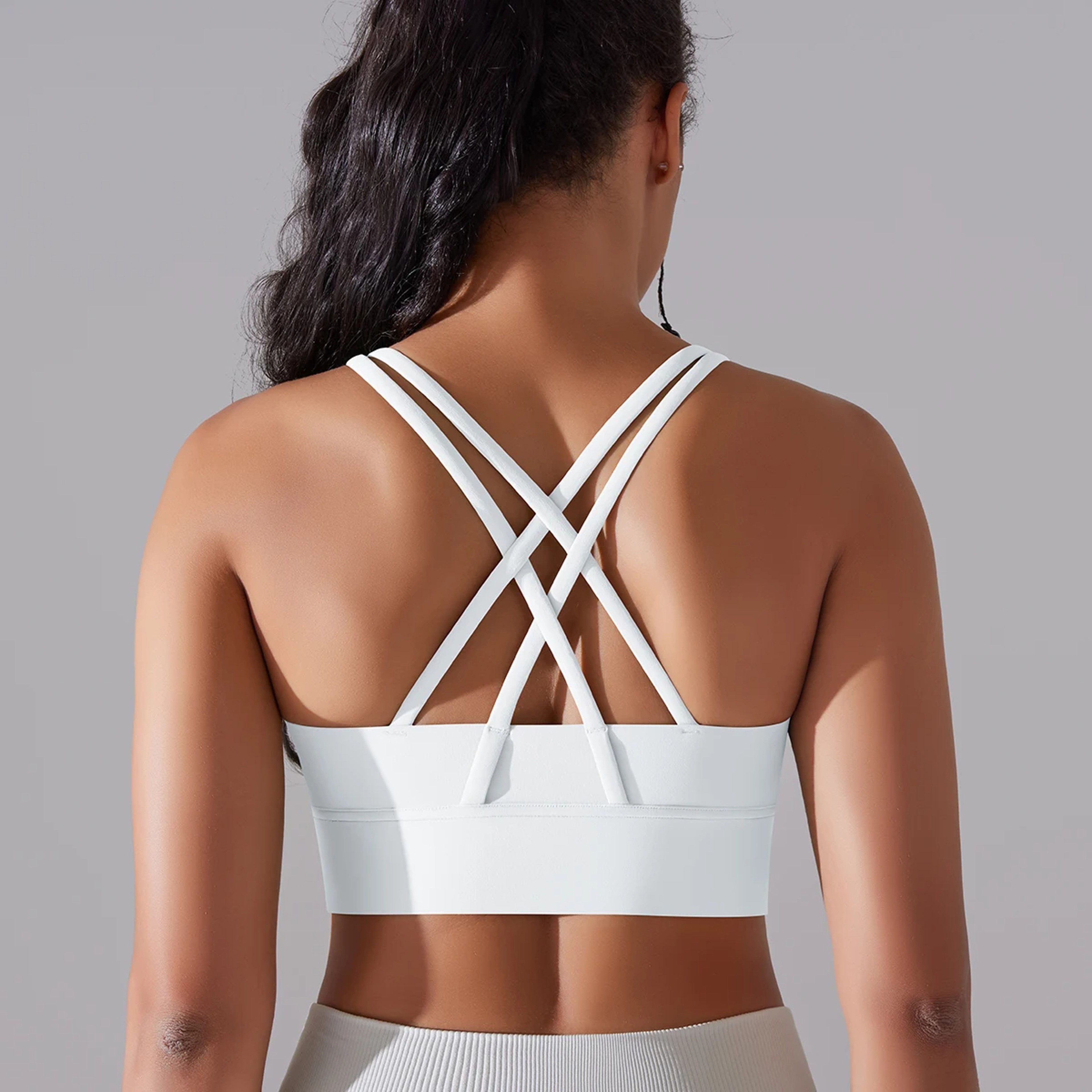 Womens High Impact Cross Back Support Bra Sports Bras For Yoga Gym Fitness Workout Gift For Fitness 8