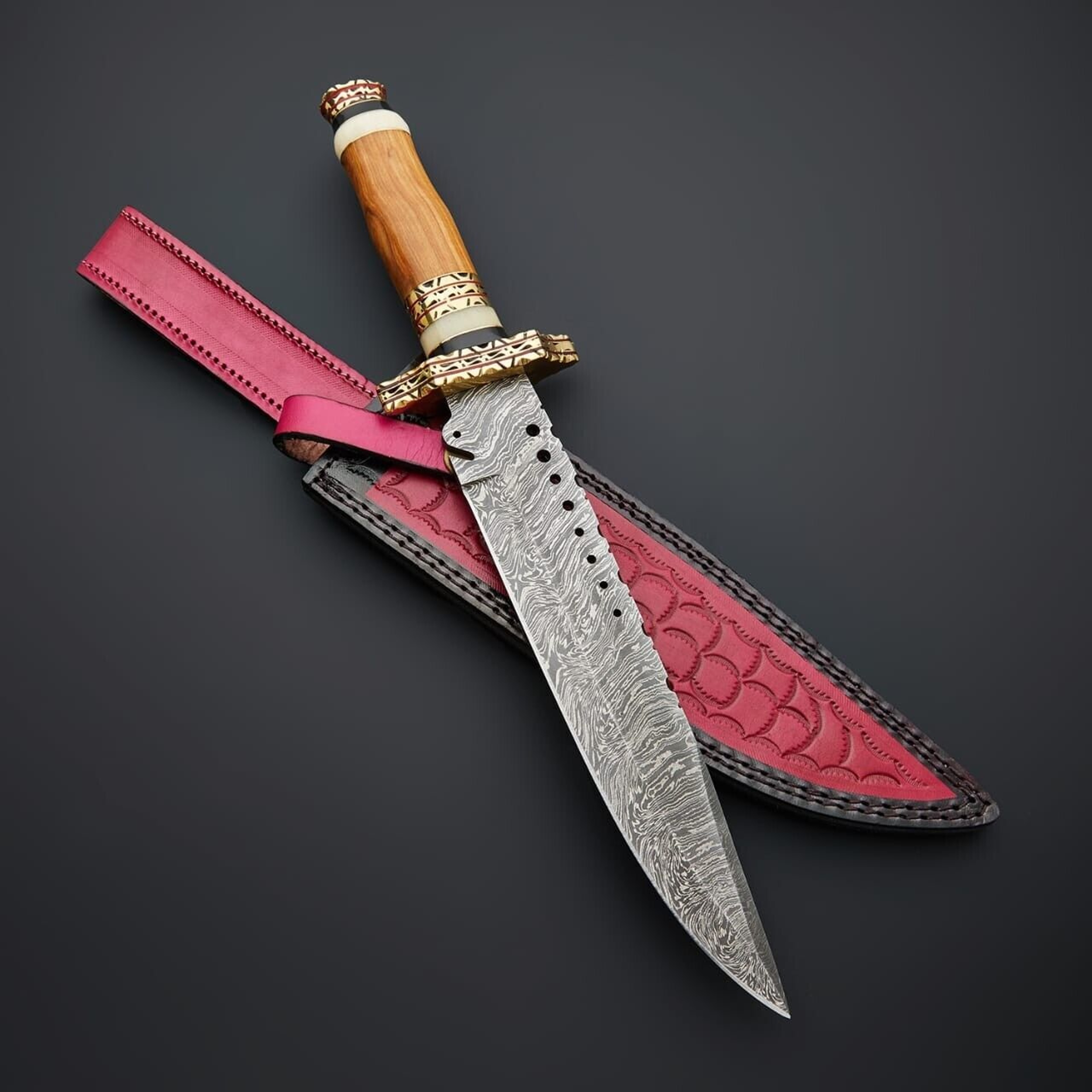 Damascus Steel Knife for sale