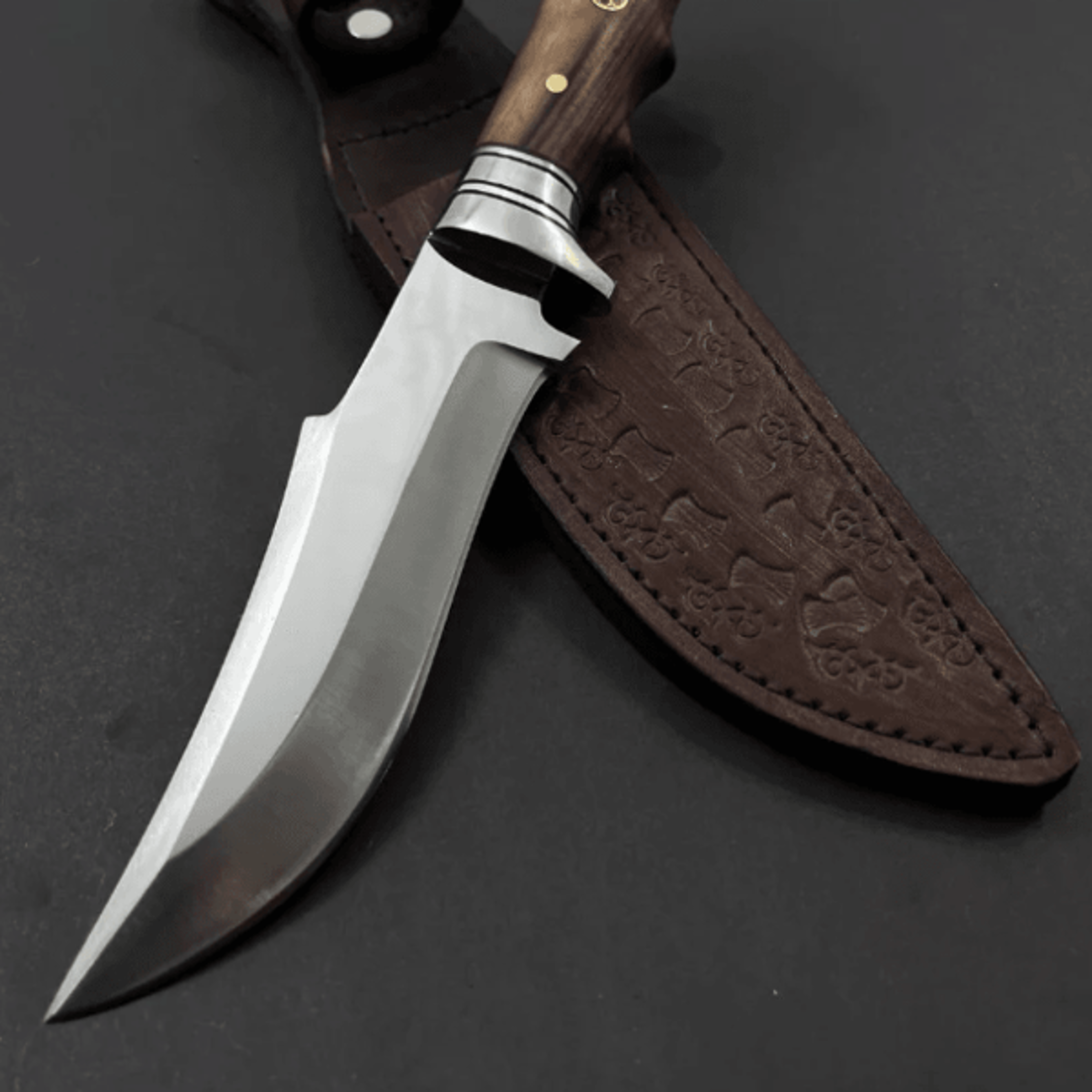 sale wolf pommel personalized knife