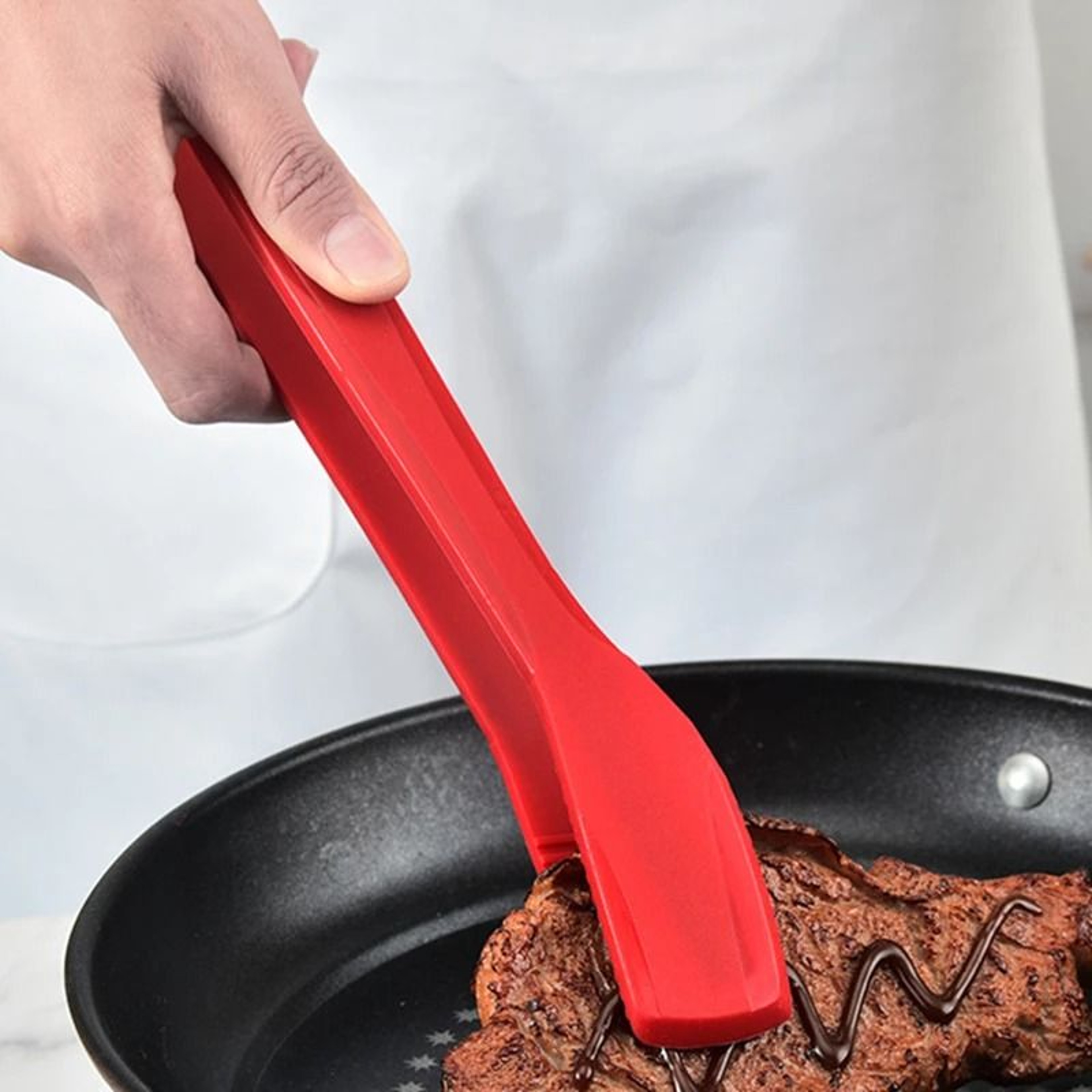 Buy Silicone NonSlip Tongs Spatula