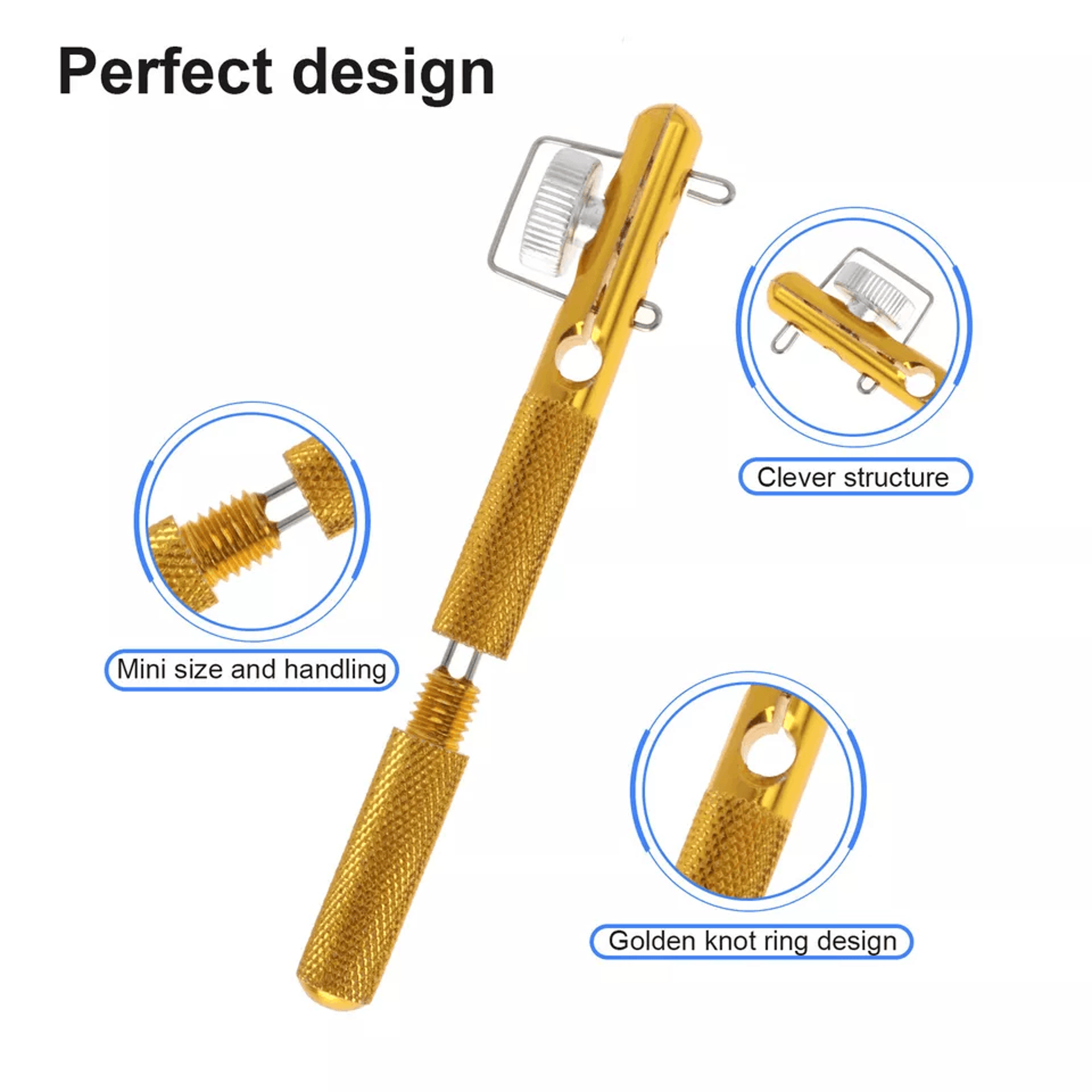 Fishing Knot Quick Tying Tool Hook Nipper Clipper  Line Cutter Tie Knotter Outdoor 4